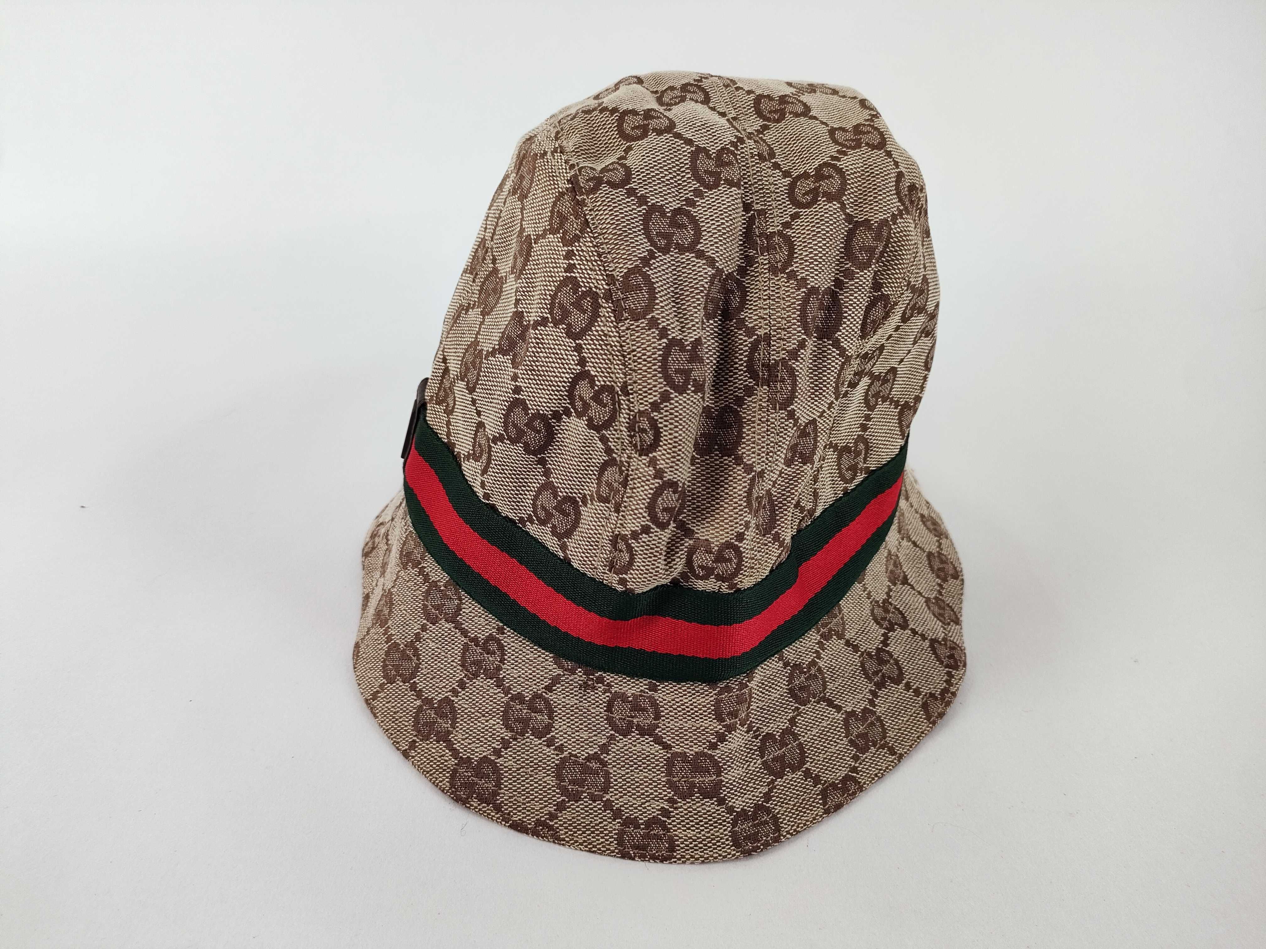 GG Canvas Sherry Line Bucket Hat Beige Size L Other Items Other Accessories — view 3