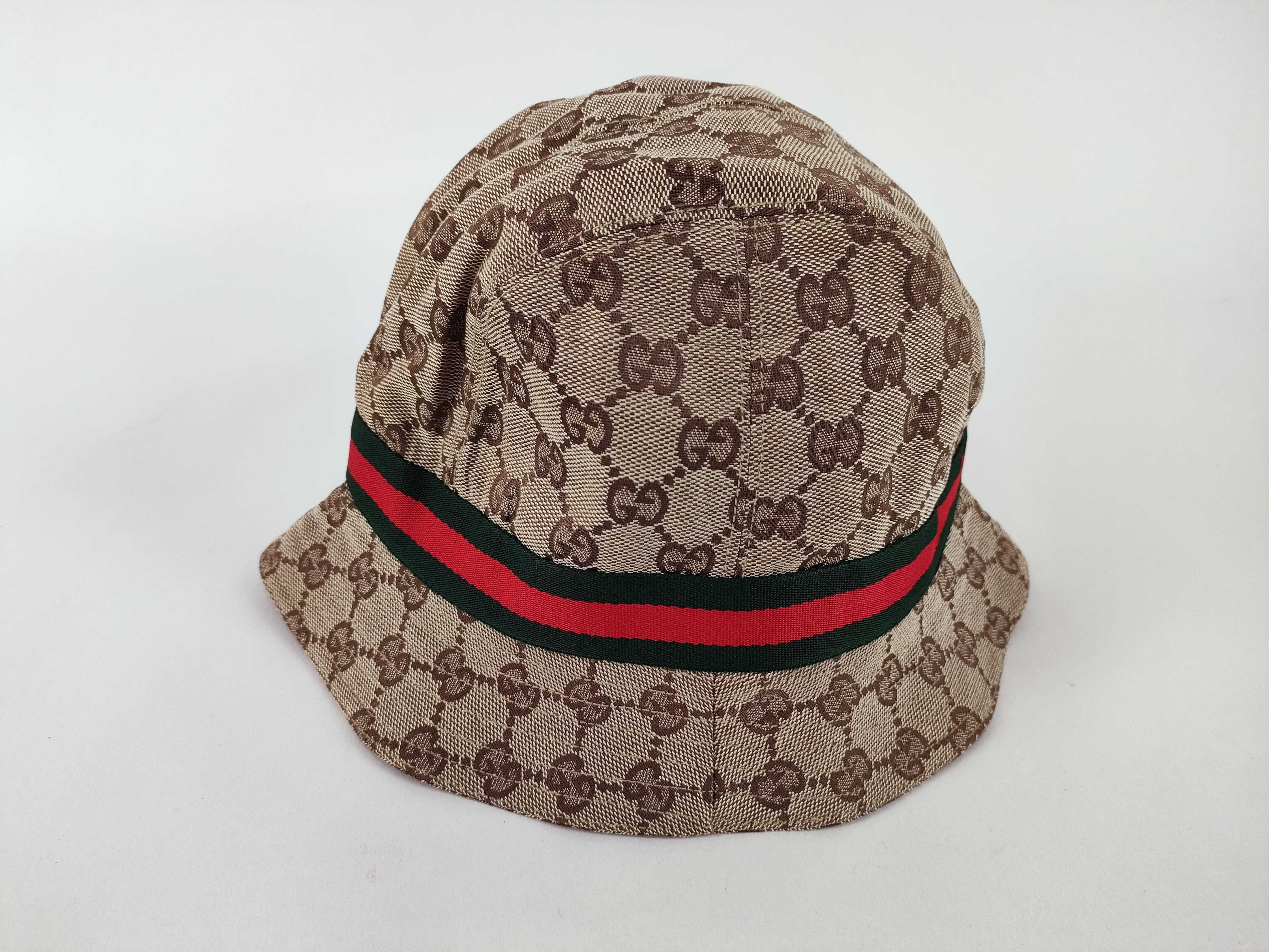 GG Canvas Sherry Line Bucket Hat Beige Size L Other Items Other Accessories — view 4