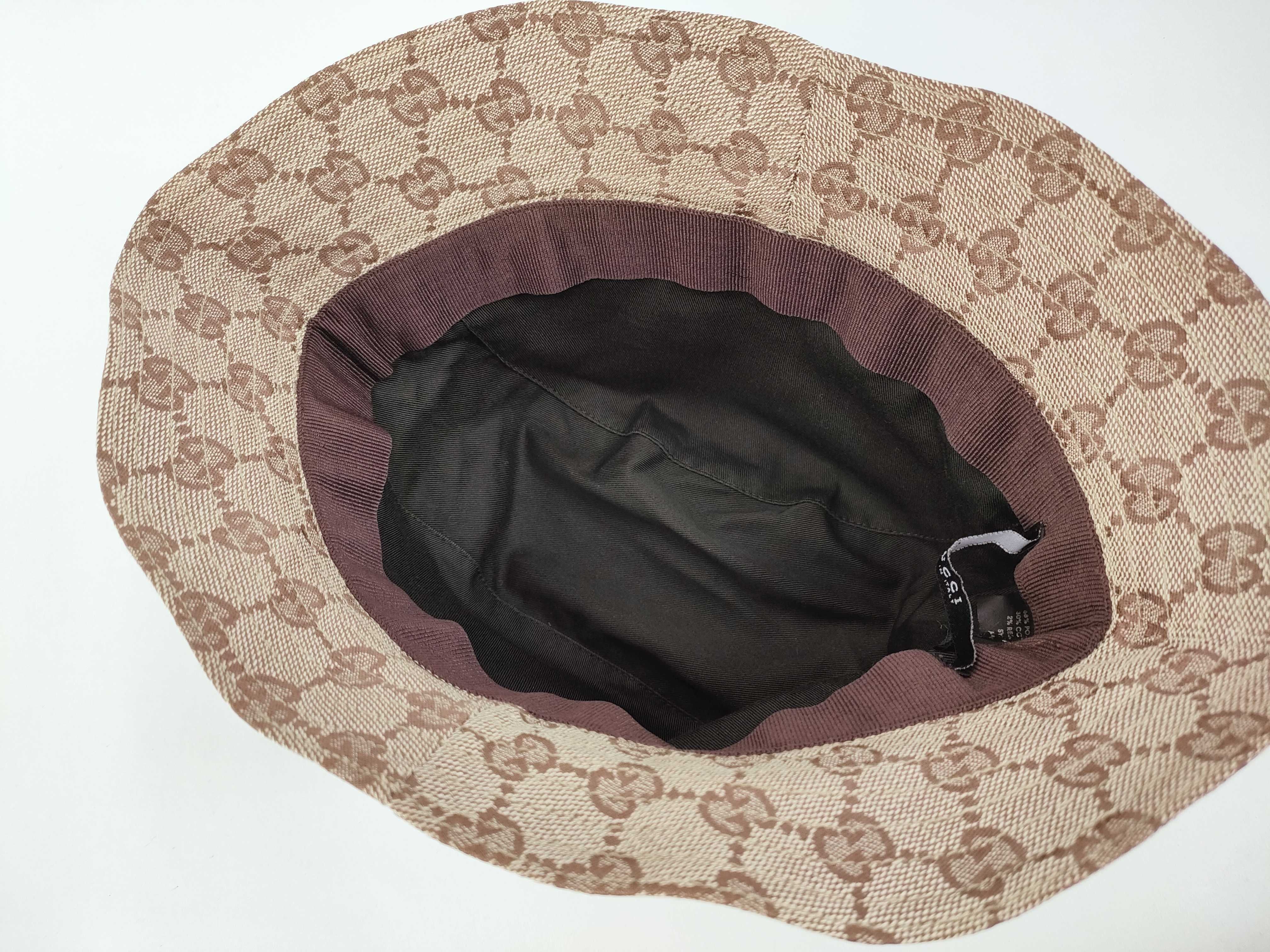 GG Canvas Sherry Line Bucket Hat Beige Size L Other Items Other Accessories — view 5