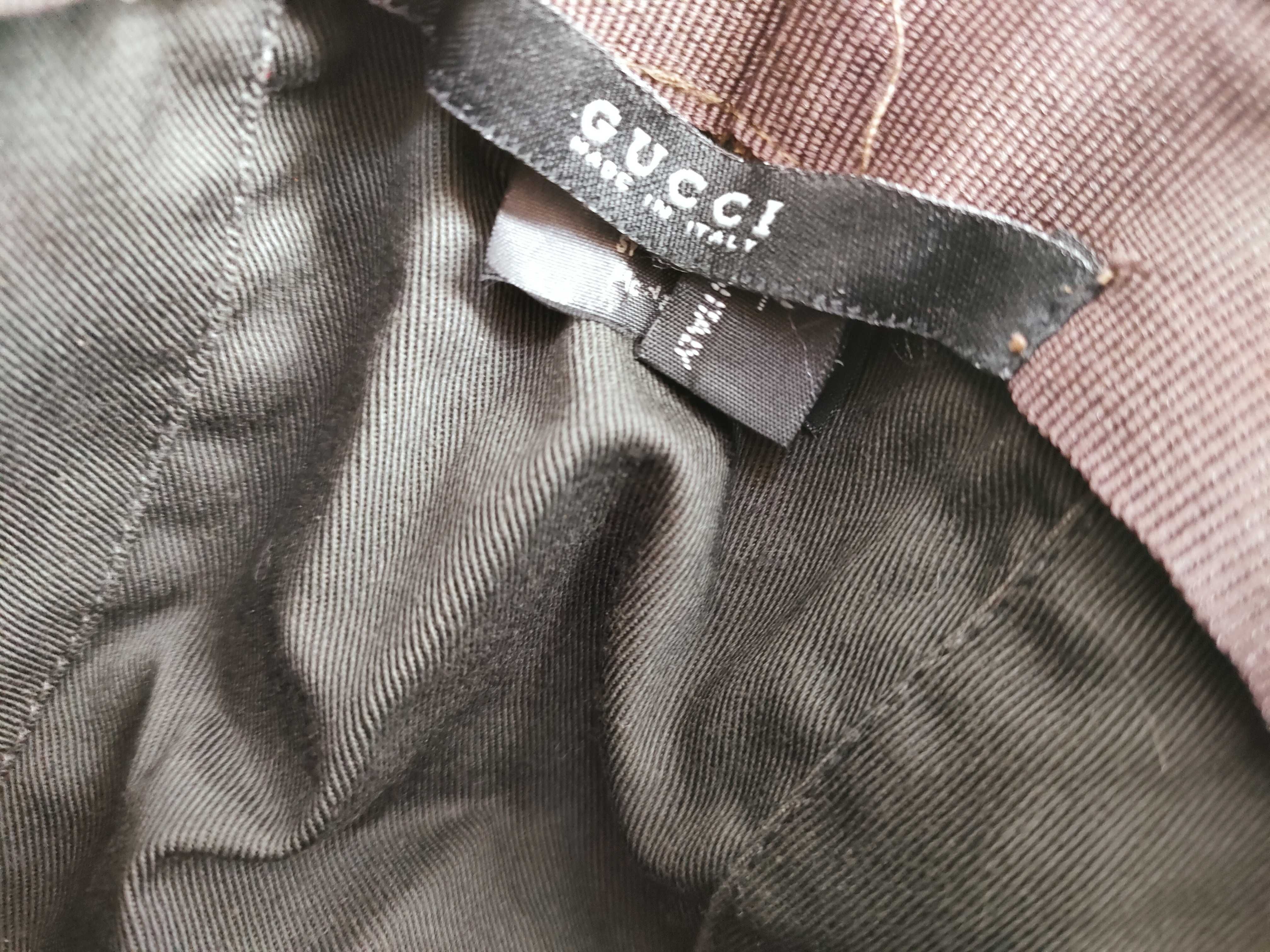 GG Canvas Sherry Line Bucket Hat Beige Size L Other Items Other Accessories — view 7