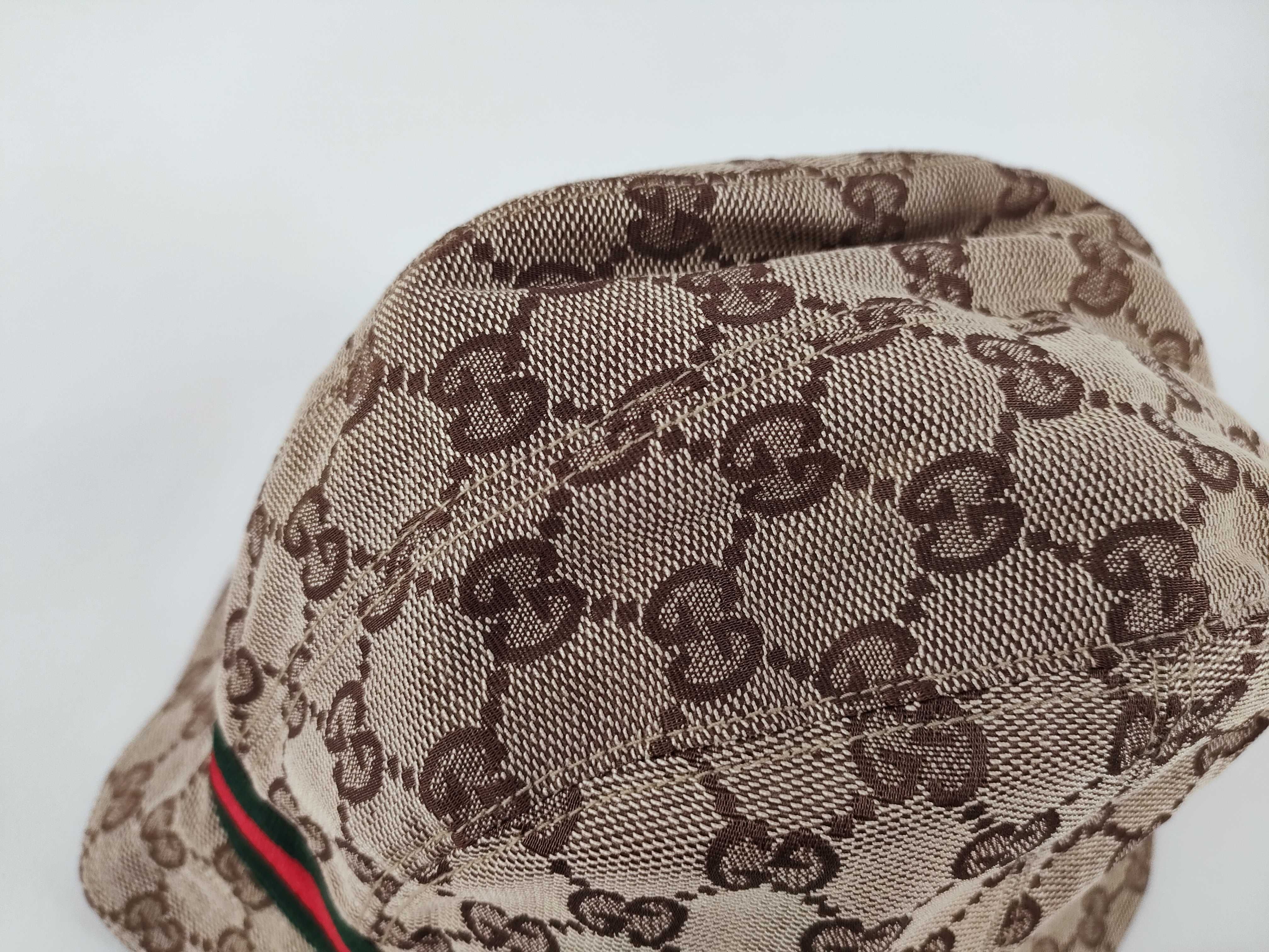GG Canvas Sherry Line Bucket Hat Beige Size L Other Items Other Accessories — view 9