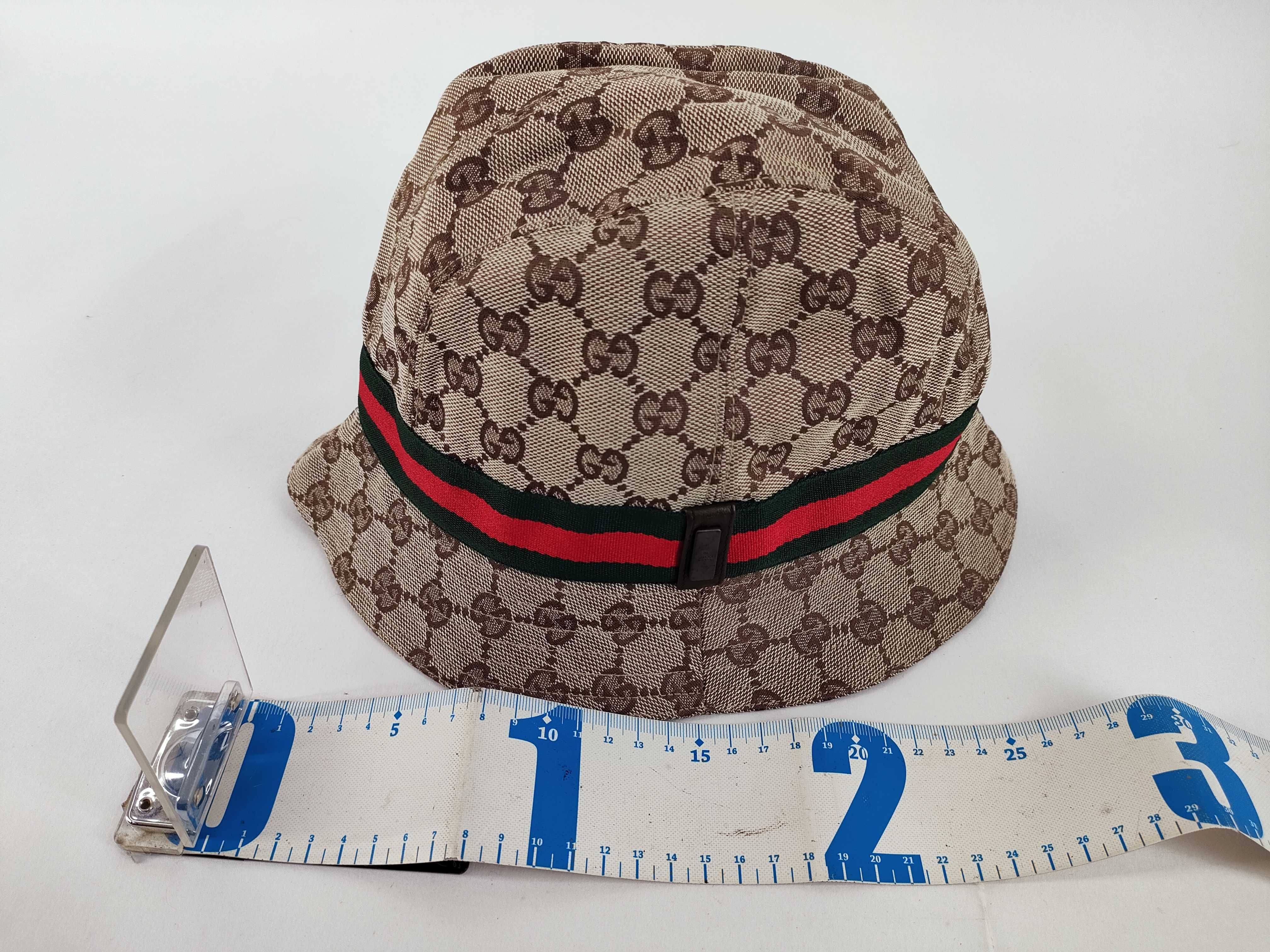 GG Canvas Sherry Line Bucket Hat Beige Size L Other Items Other Accessories — view 10
