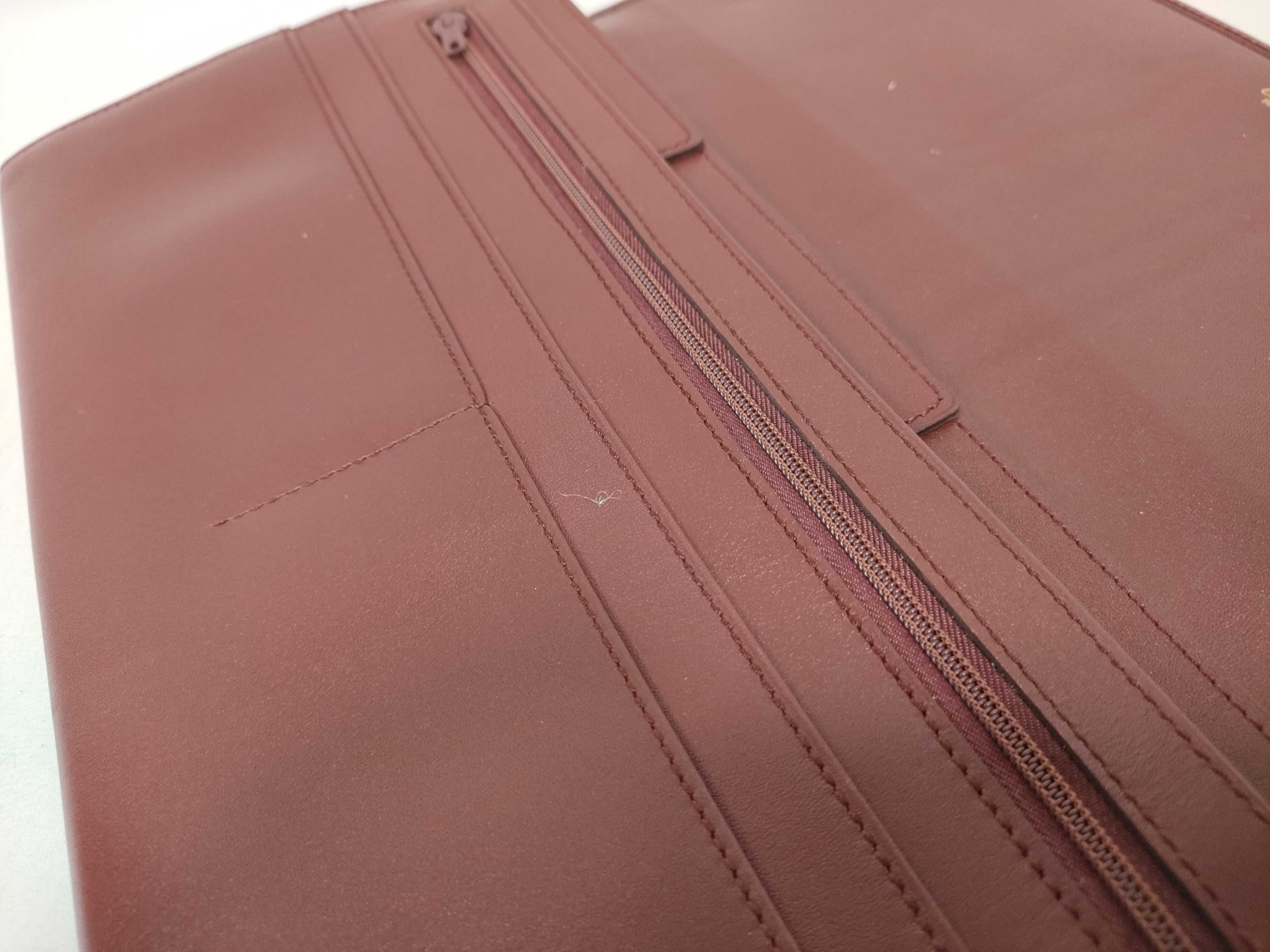 Must Line Clutch Bag, Bordeaux, with dust bag. — view 7