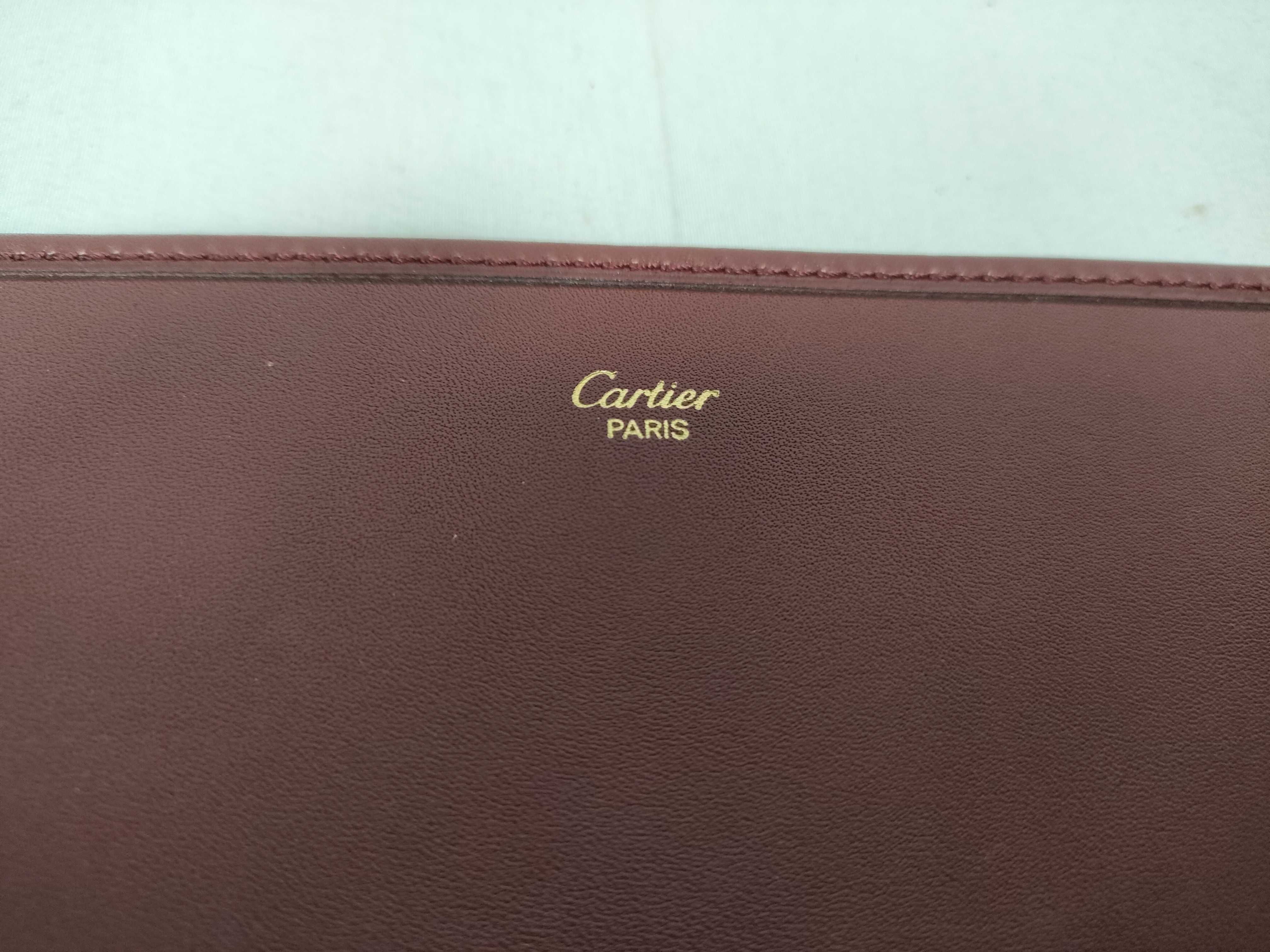 Must Line Clutch Bag, Bordeaux, with dust bag. — view 8