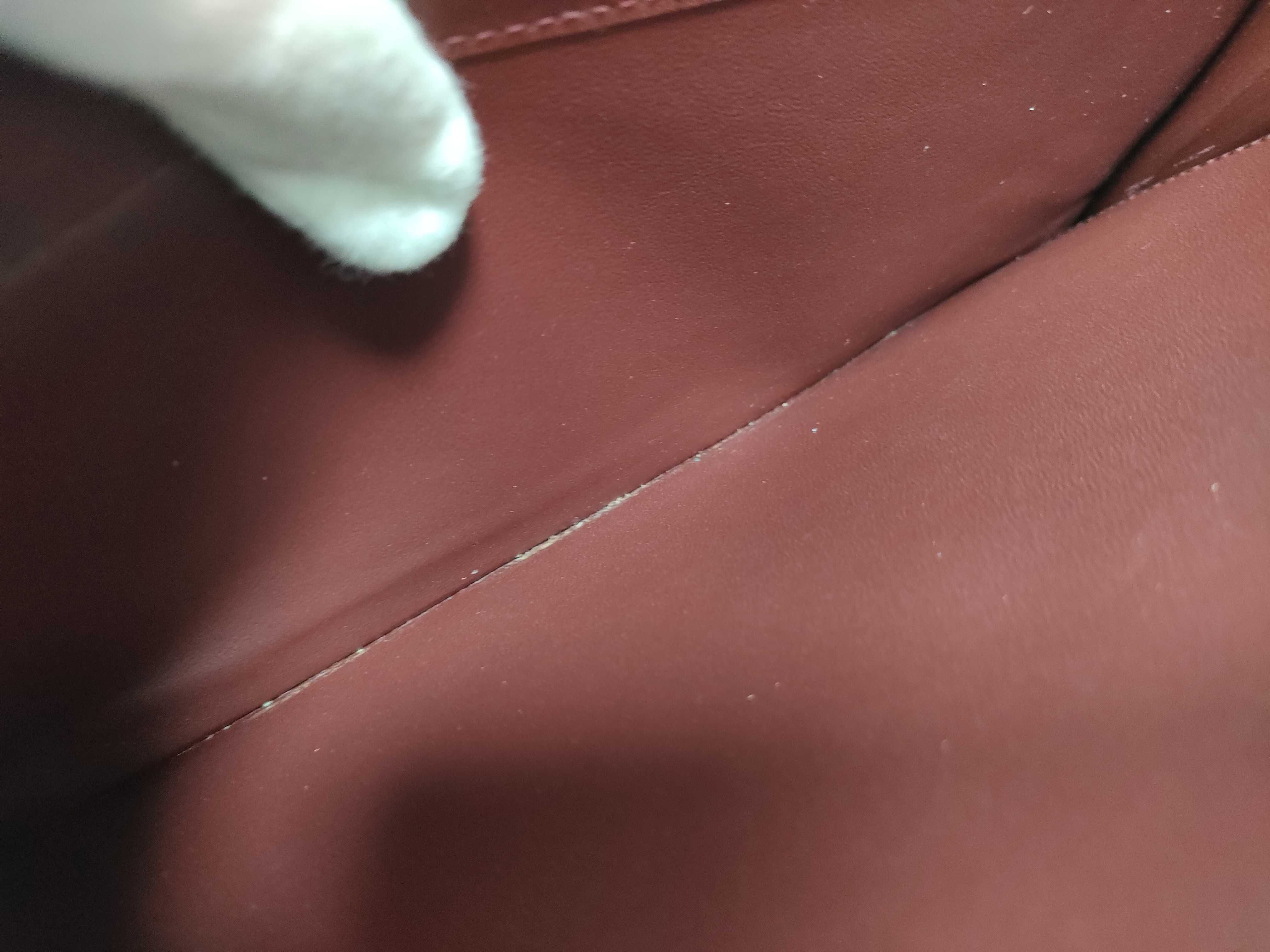 Must Line Clutch Bag, Bordeaux, with dust bag. — view 10