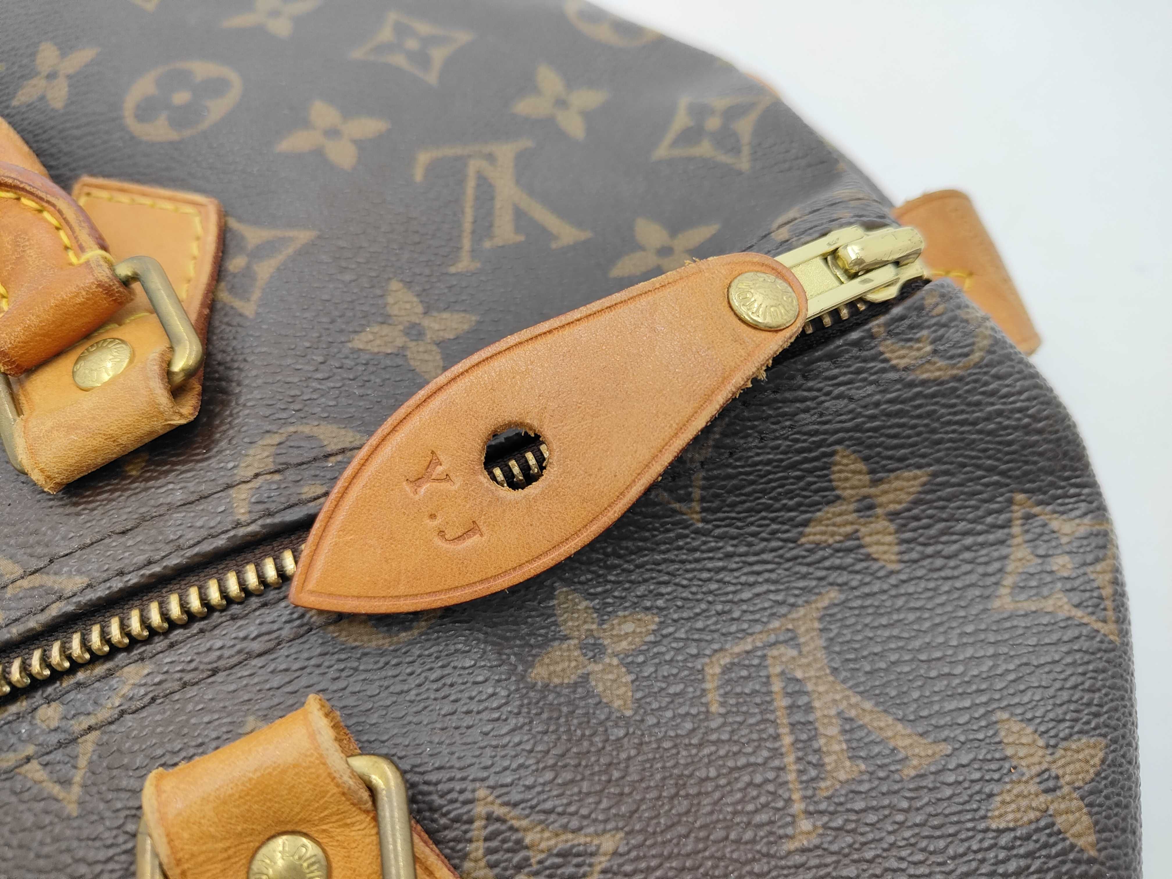 Monogram Bag Speedy 35 with Initial DU2110 Boston Bag — view 3