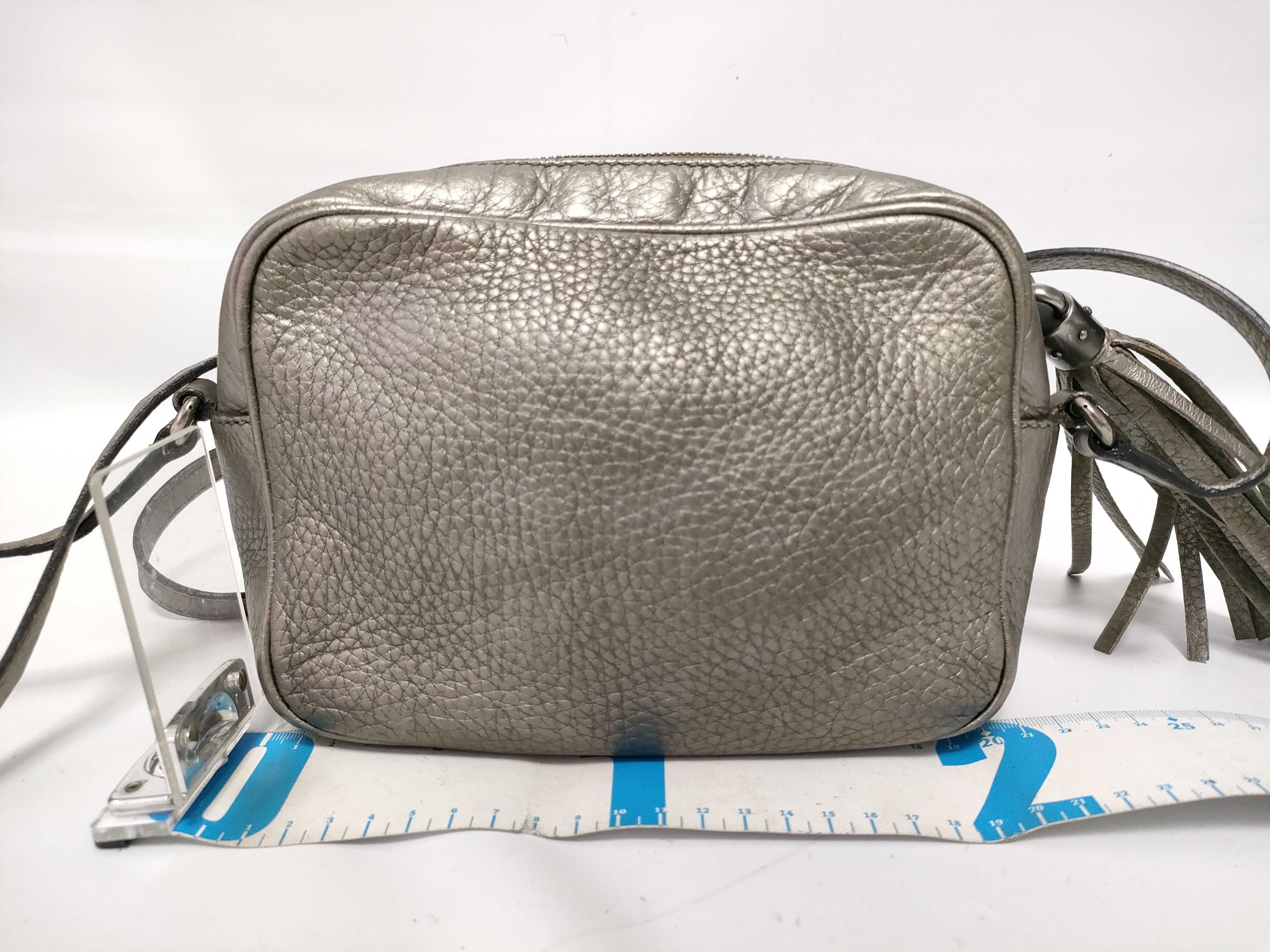 Small Disco Leather Shoulder Bag (Serial Number) — view 2