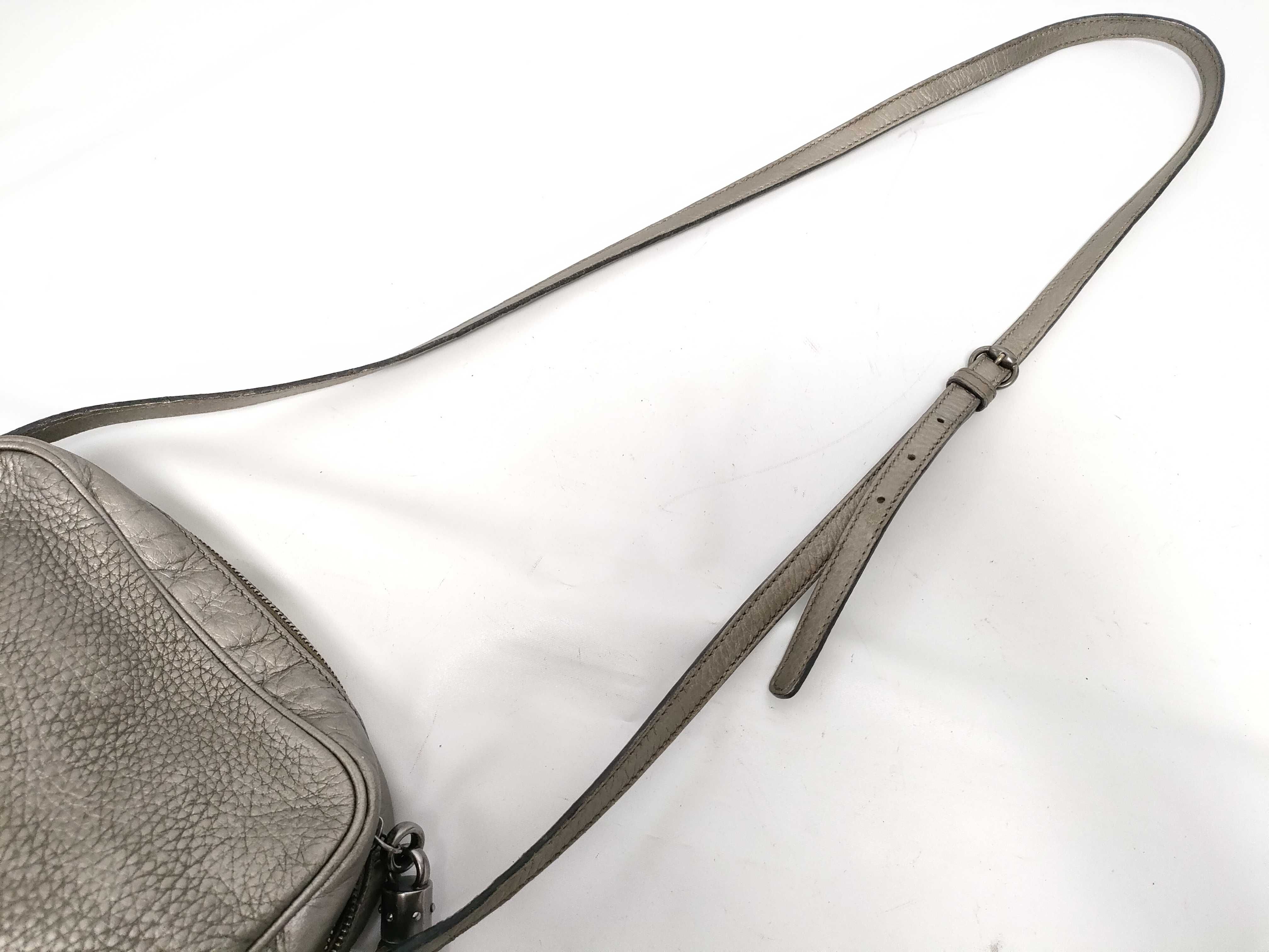 Small Disco Leather Shoulder Bag (Serial Number) — view 6