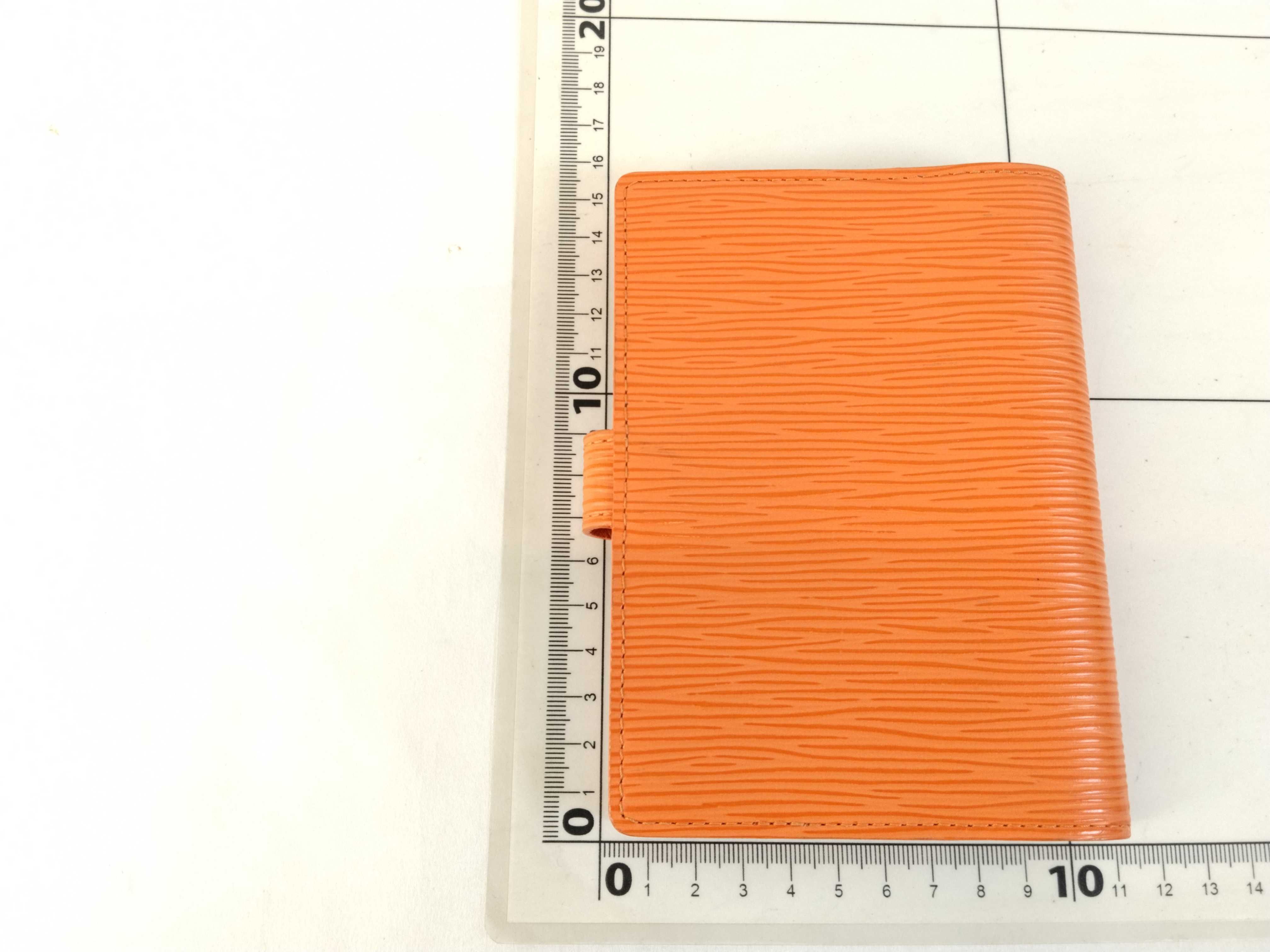 Epi Agenda PM R2005H CA0075 Mandarin Orange Notebook Cover — view 2