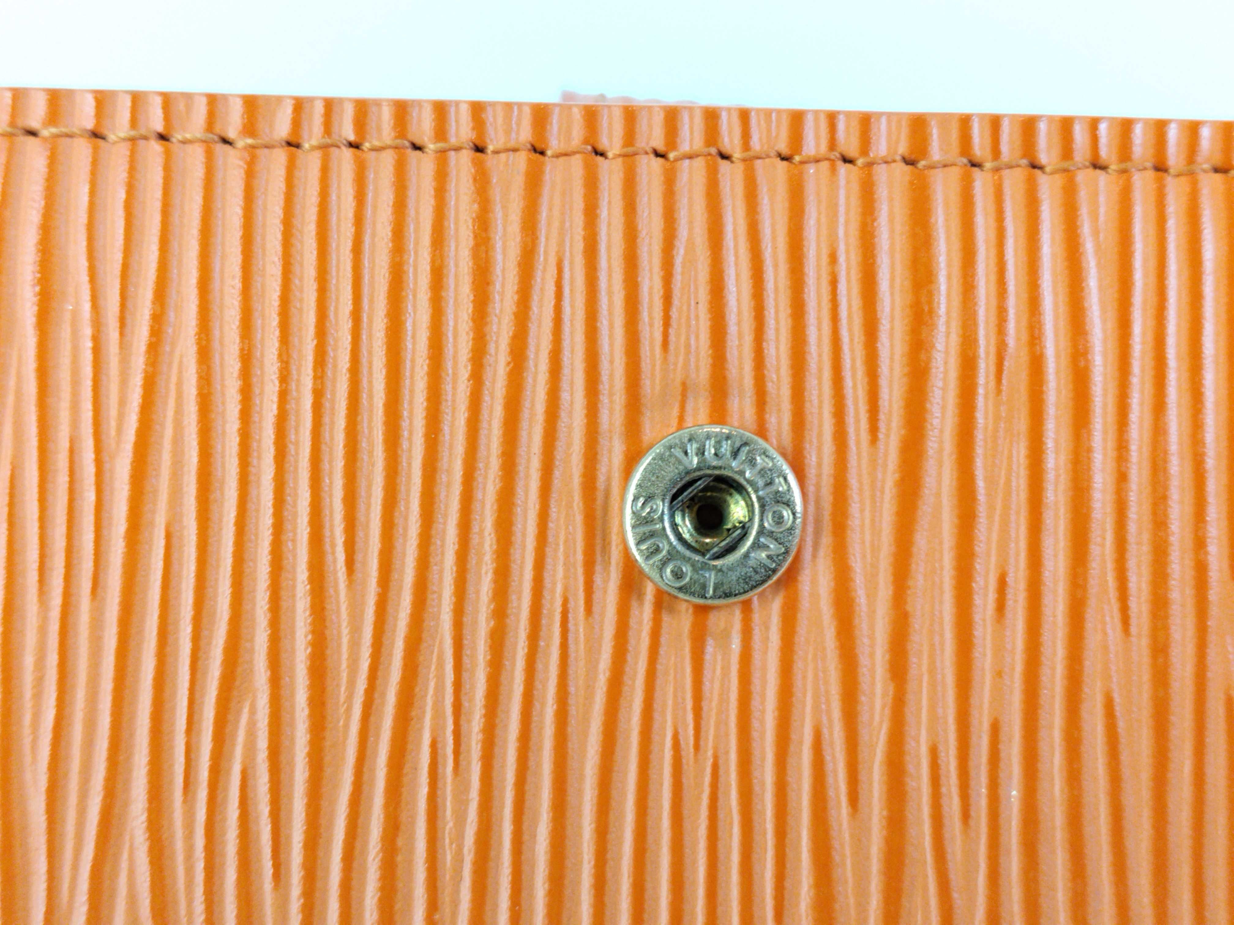 Epi Agenda PM R2005H CA0075 Mandarin Orange Notebook Cover — view 11