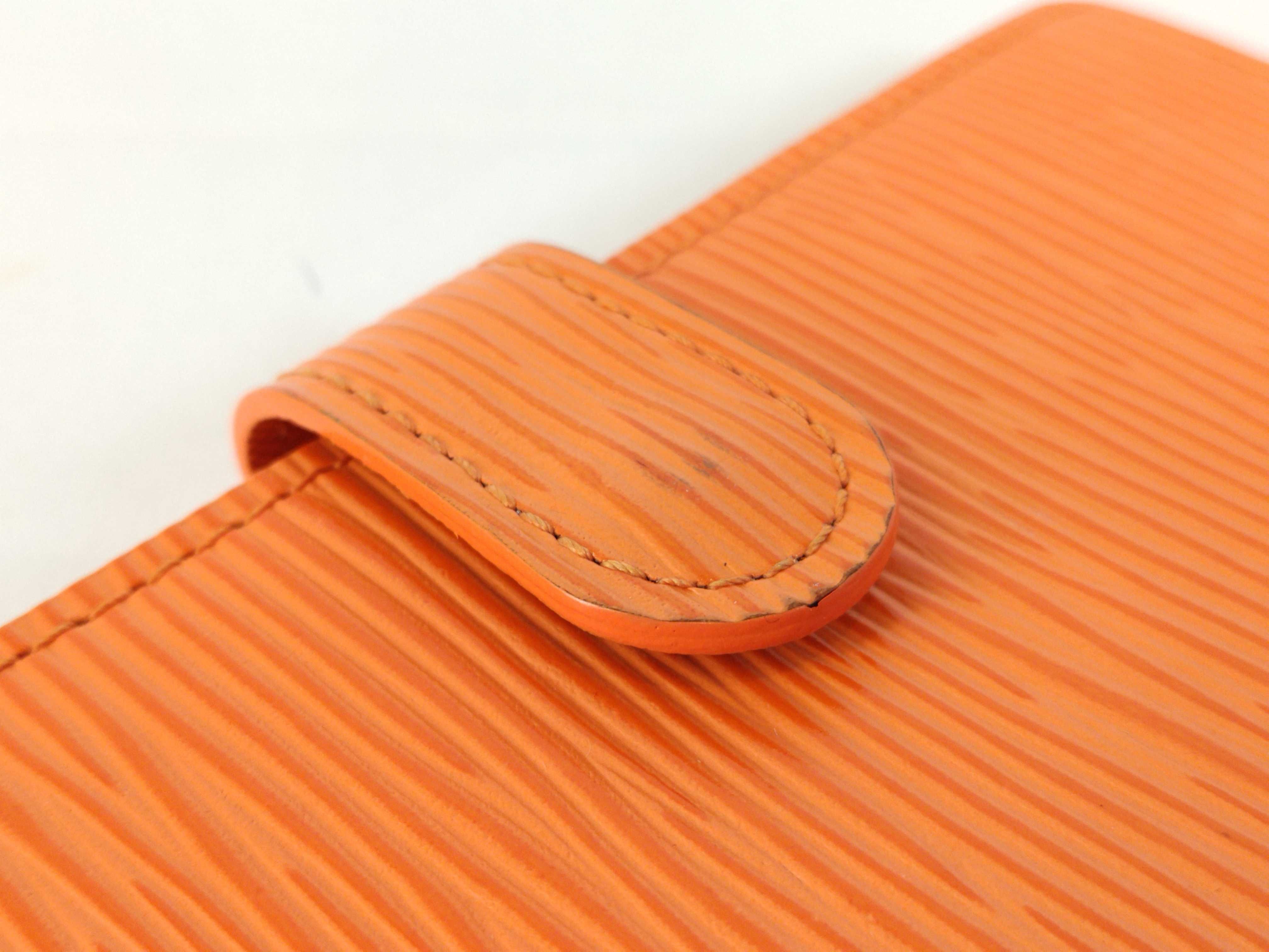 Epi Agenda PM R2005H CA0075 Mandarin Orange Notebook Cover — view 12