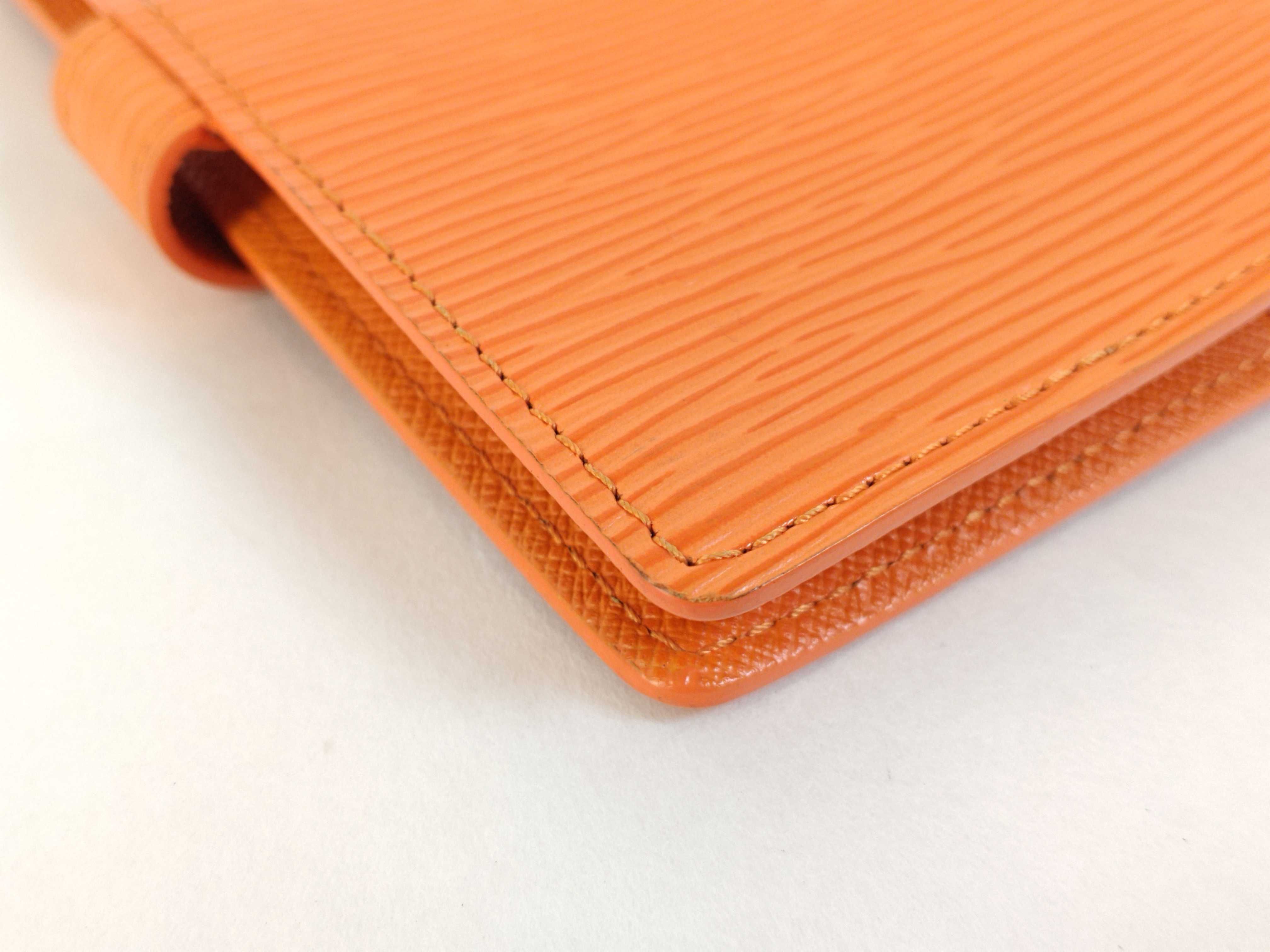 Epi Agenda PM R2005H CA0075 Mandarin Orange Notebook Cover — view 3
