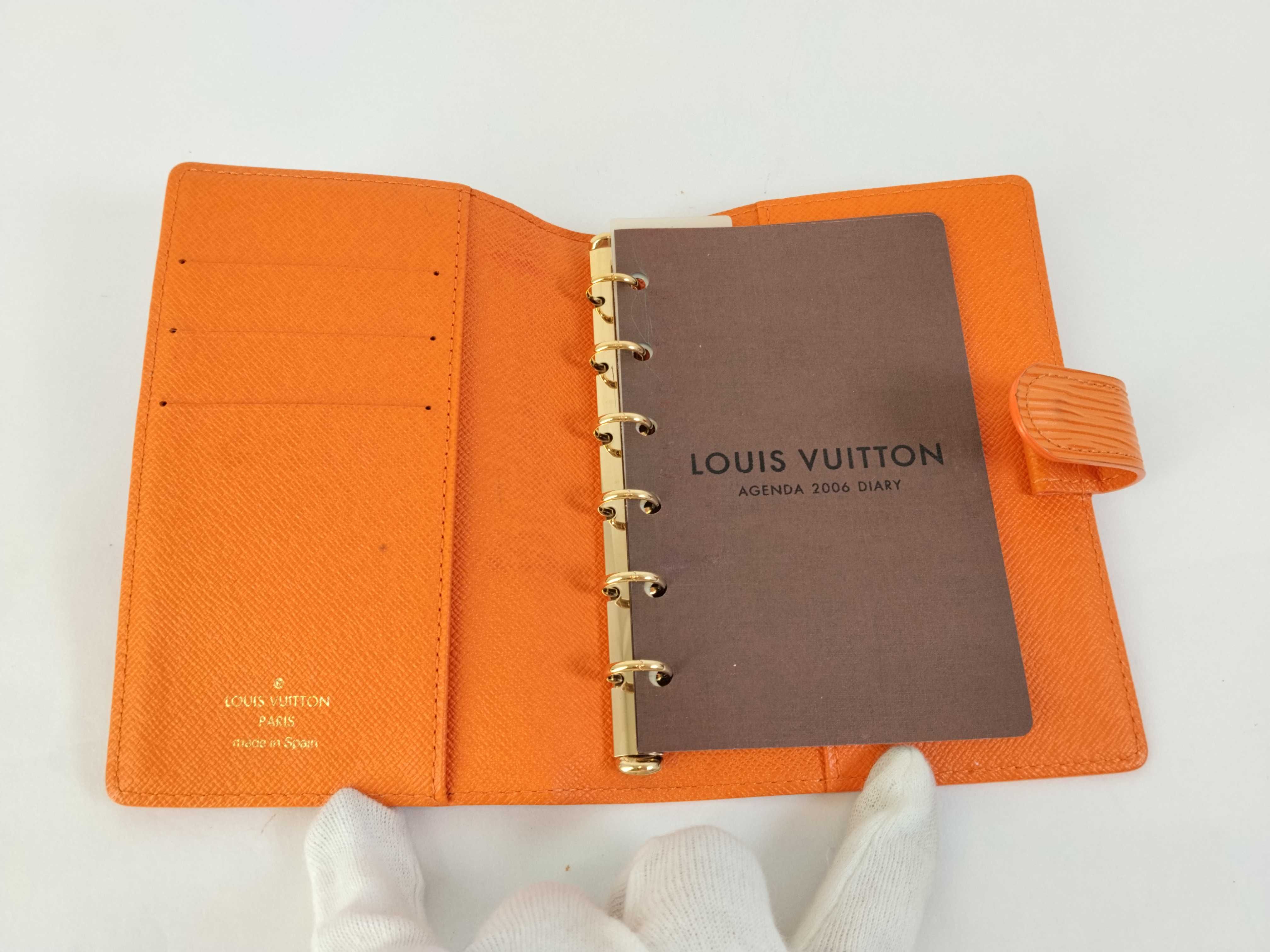 Epi Agenda PM R2005H CA0075 Mandarin Orange Notebook Cover — view 8