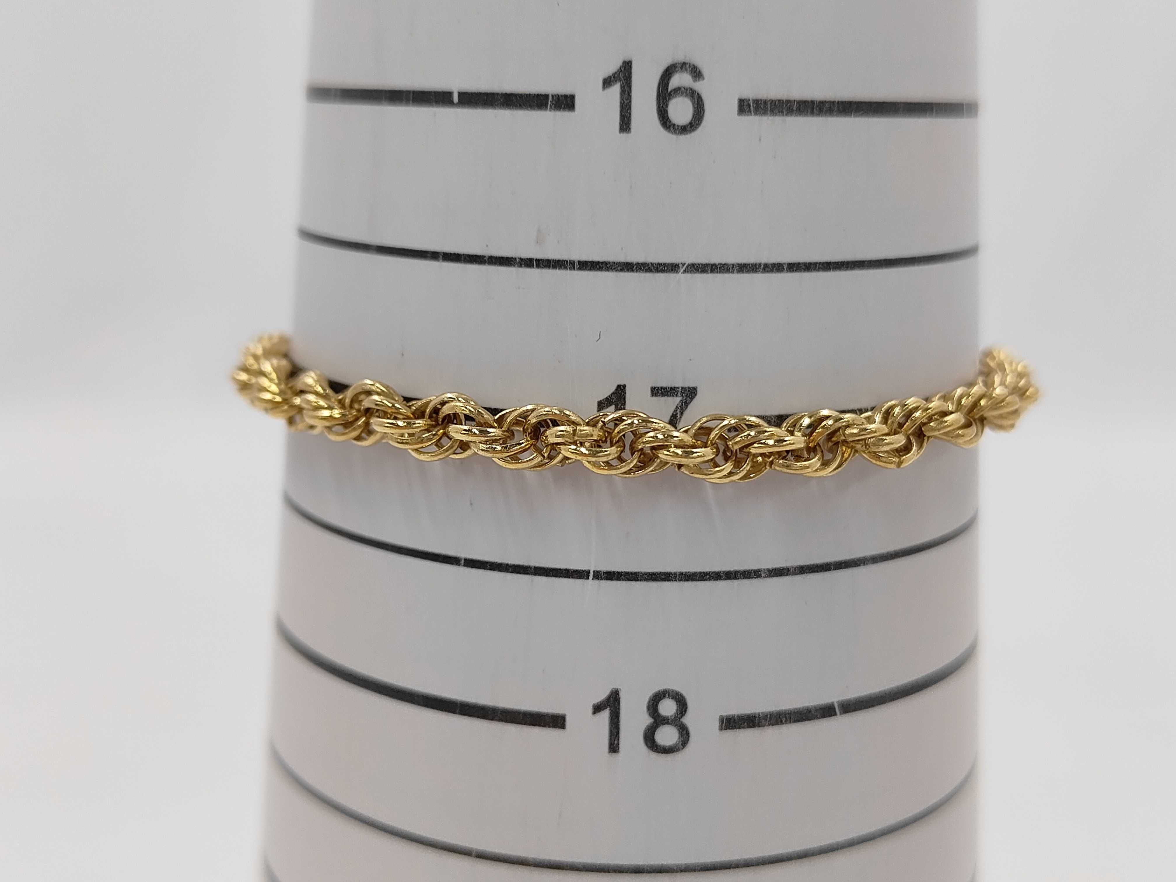 Chain Gold Bracelet/Bangle — view 4
