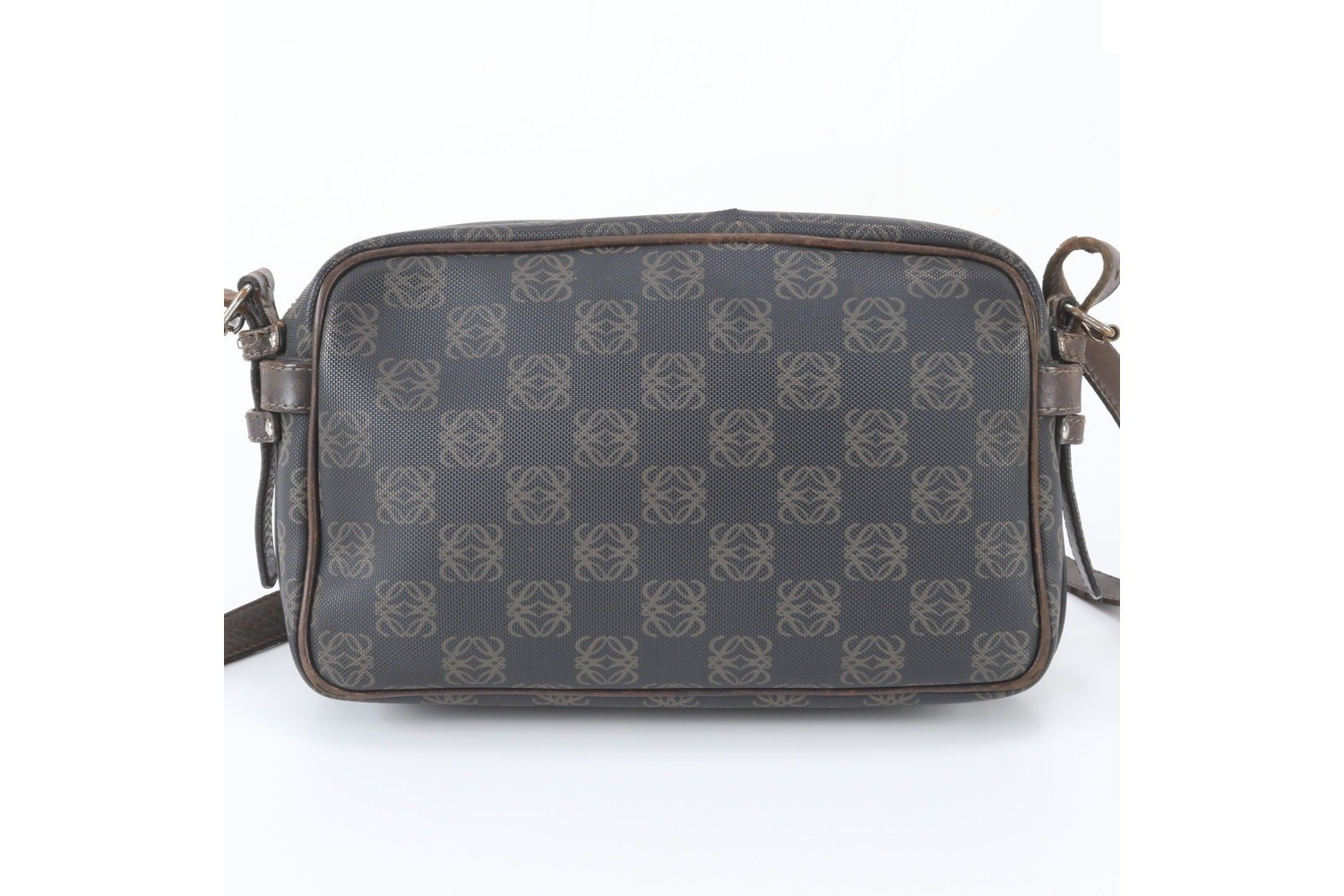 Anagram Repeat Leather Shoulder Bag (Crossbody) — view 3