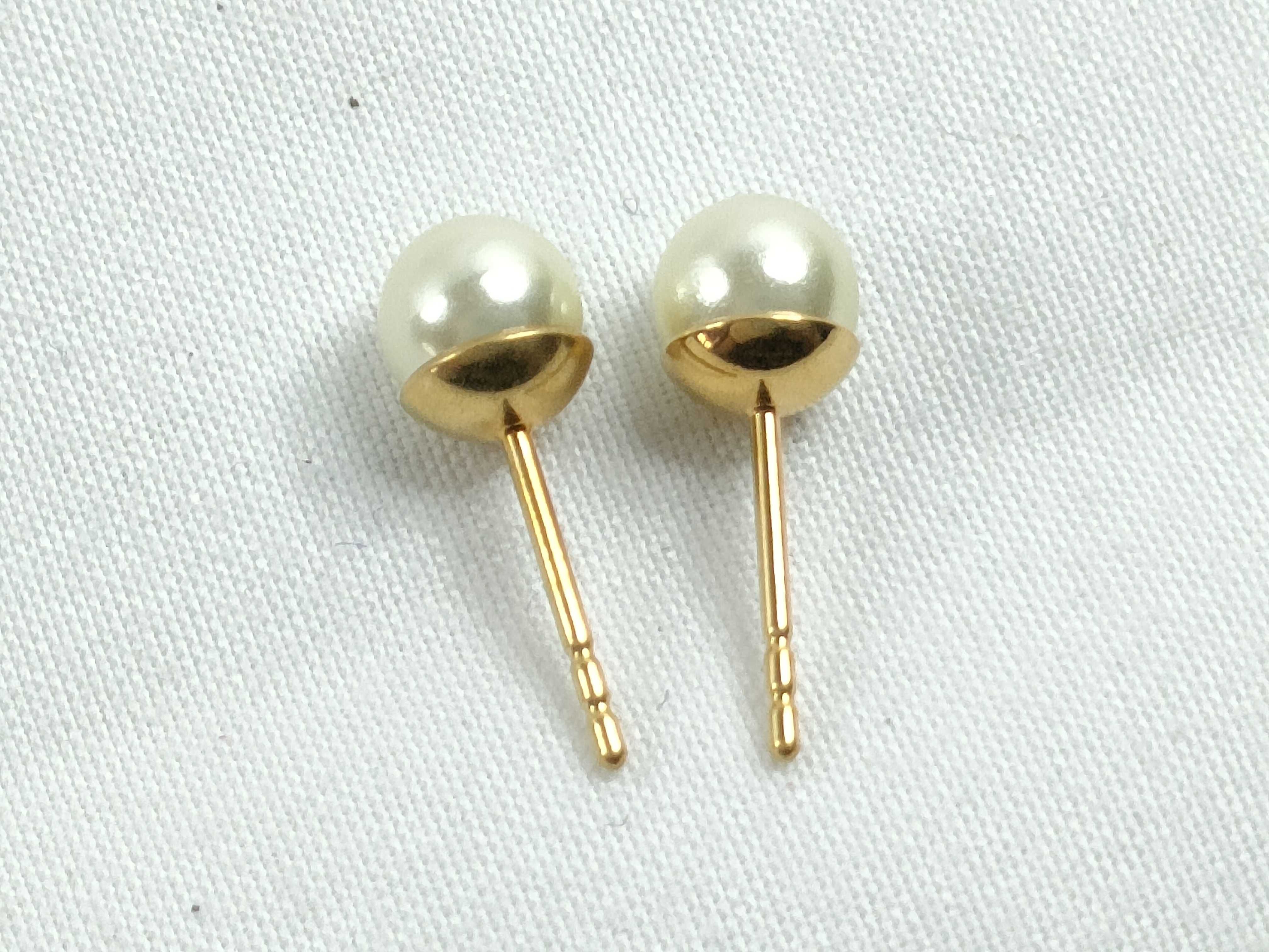 Tribal Pearl Star Earrings — view 5