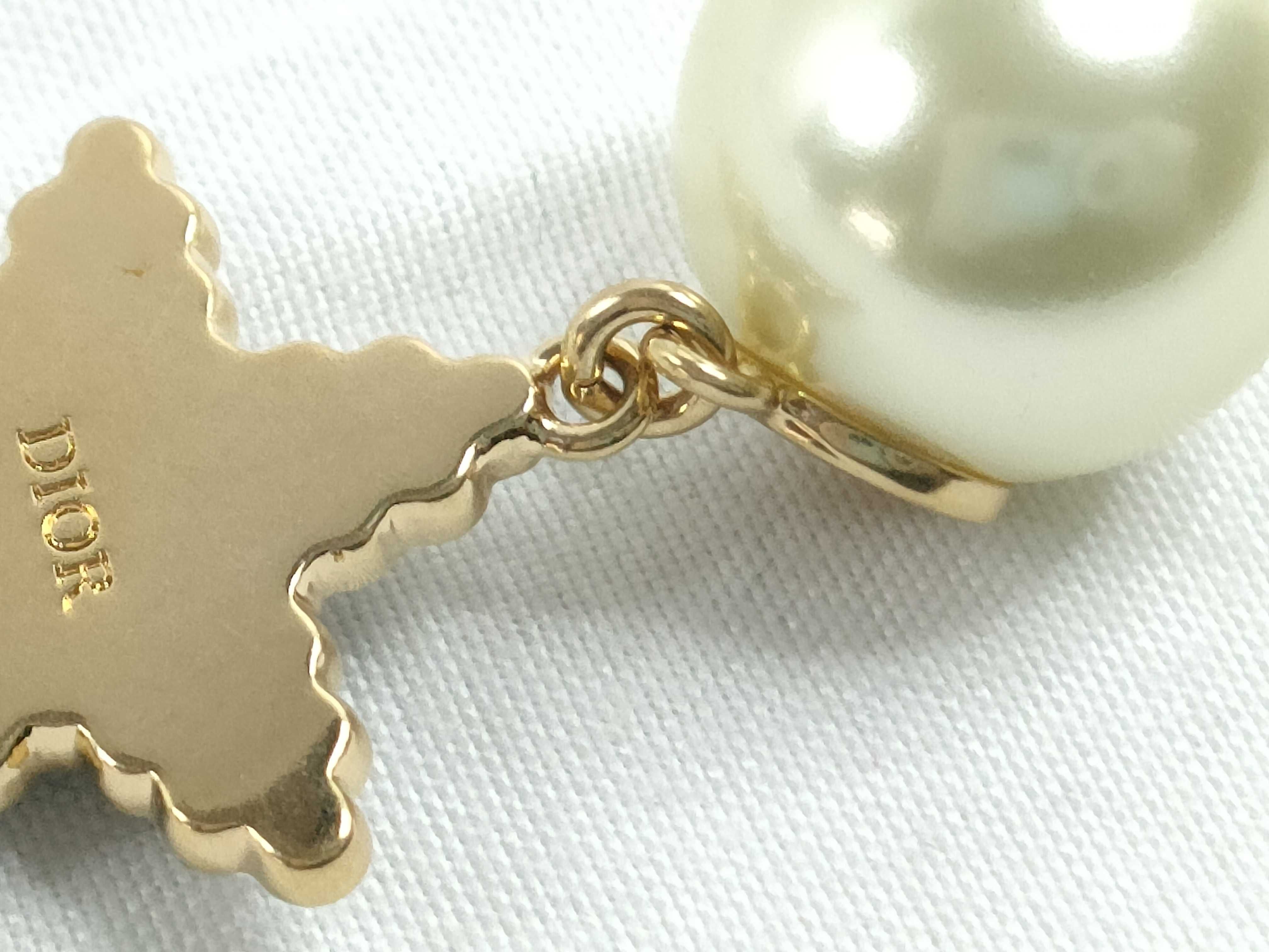 Tribal Pearl Star Earrings — view 6