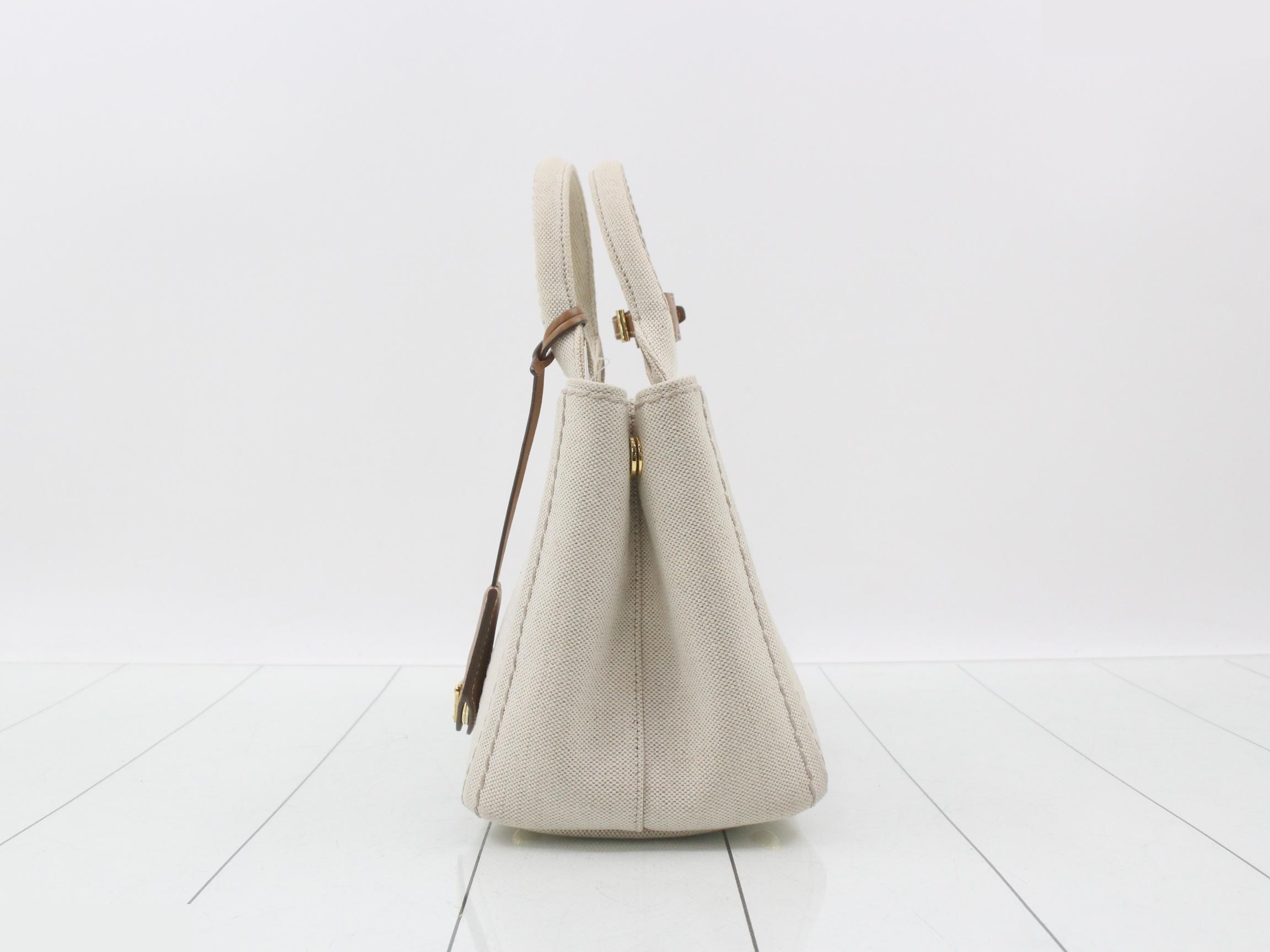 Canapa Canvas x Leather Handbag — view 3