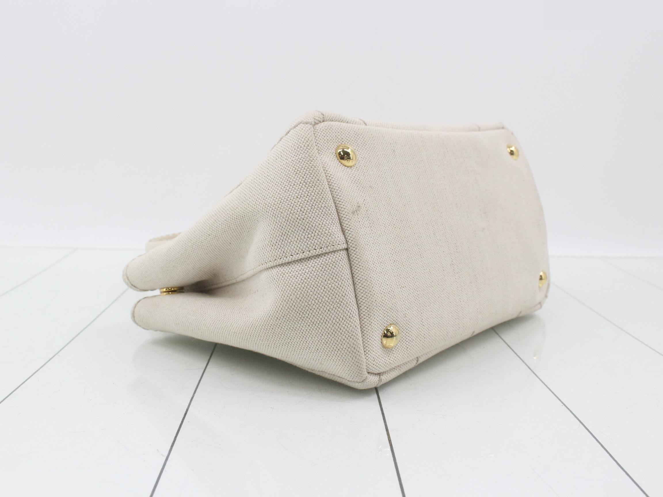 Canapa Canvas x Leather Handbag — view 5