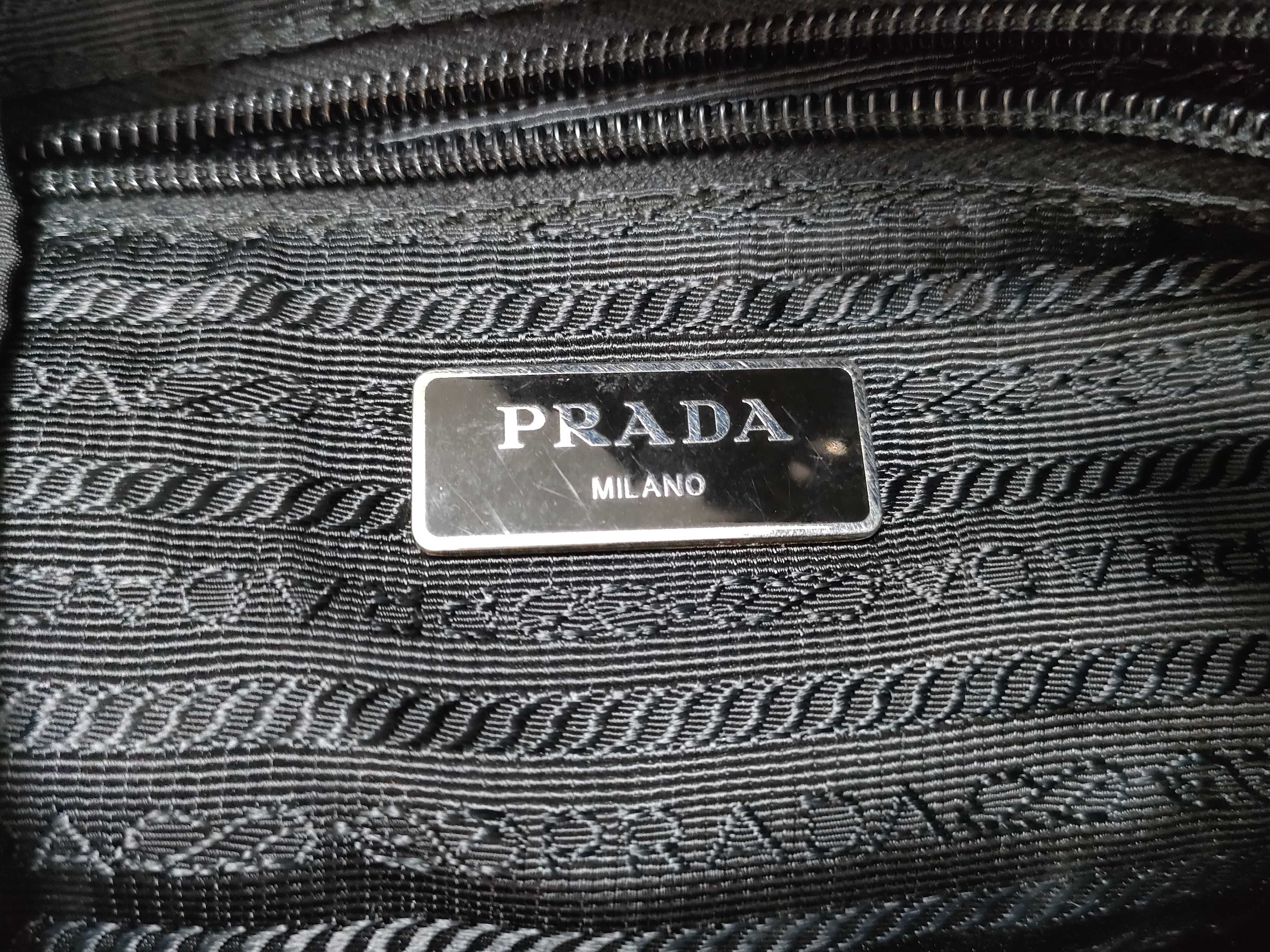 nylon backpack, current model, with triangular logo. — view 14