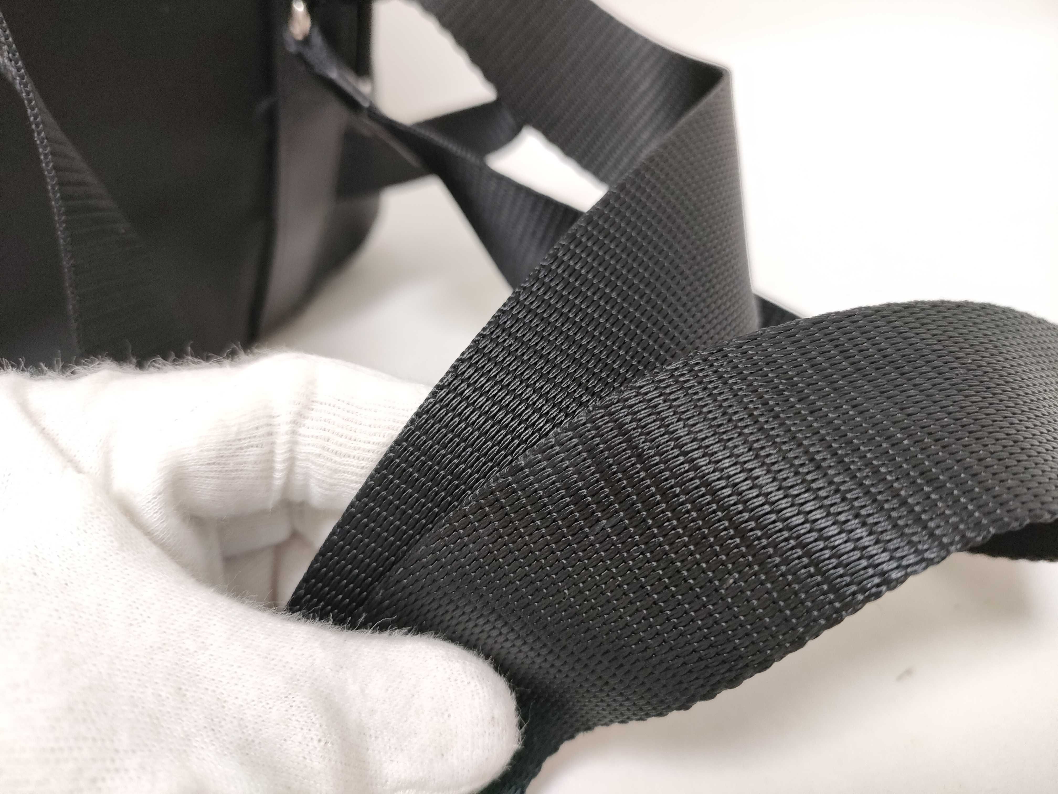 nylon backpack, current model, with triangular logo. — view 4