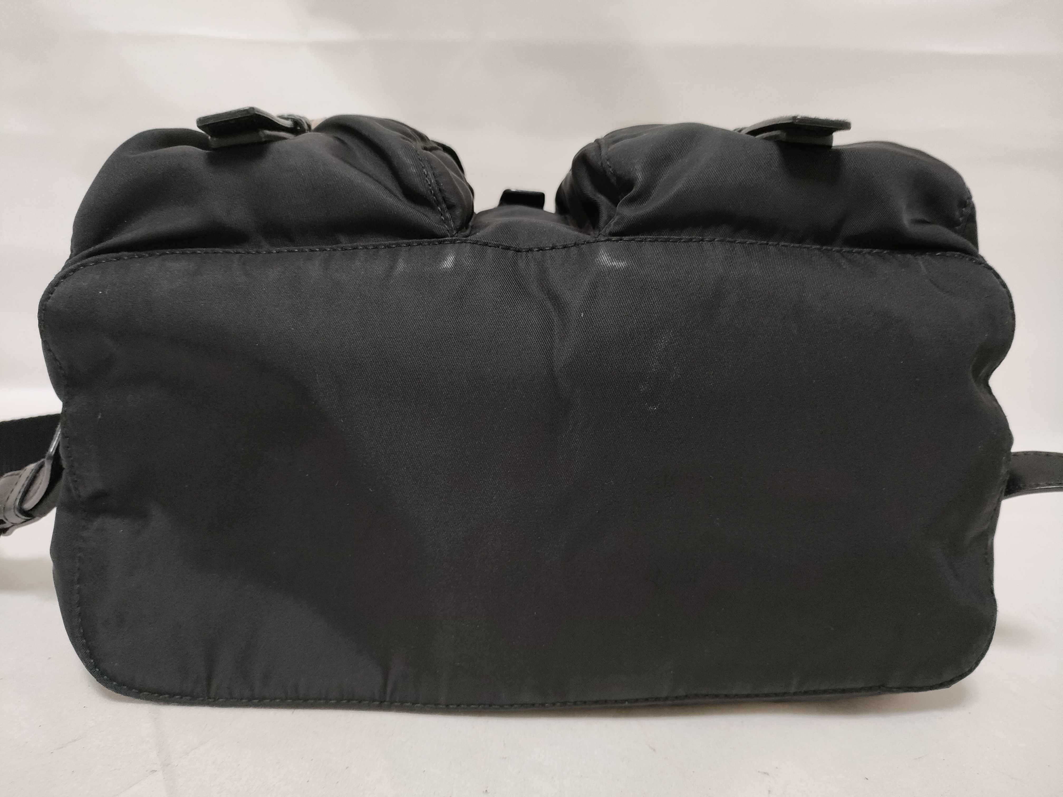 nylon backpack, current model, with triangular logo. — view 9