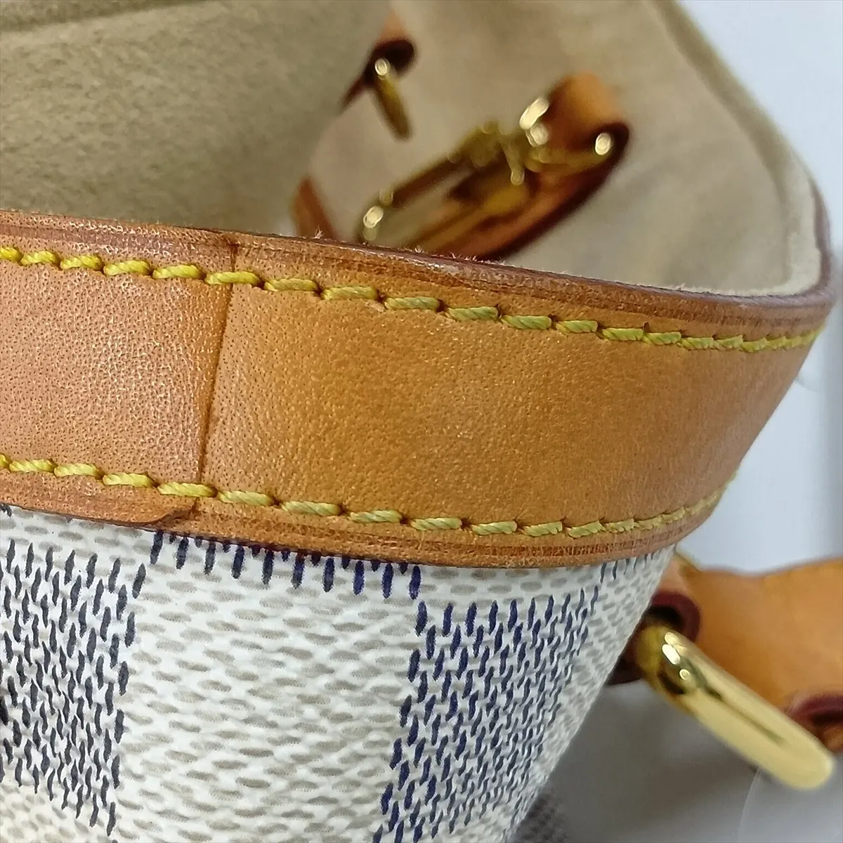 Damier Azur Hampstead PM N51207 MI5007 White — view 11