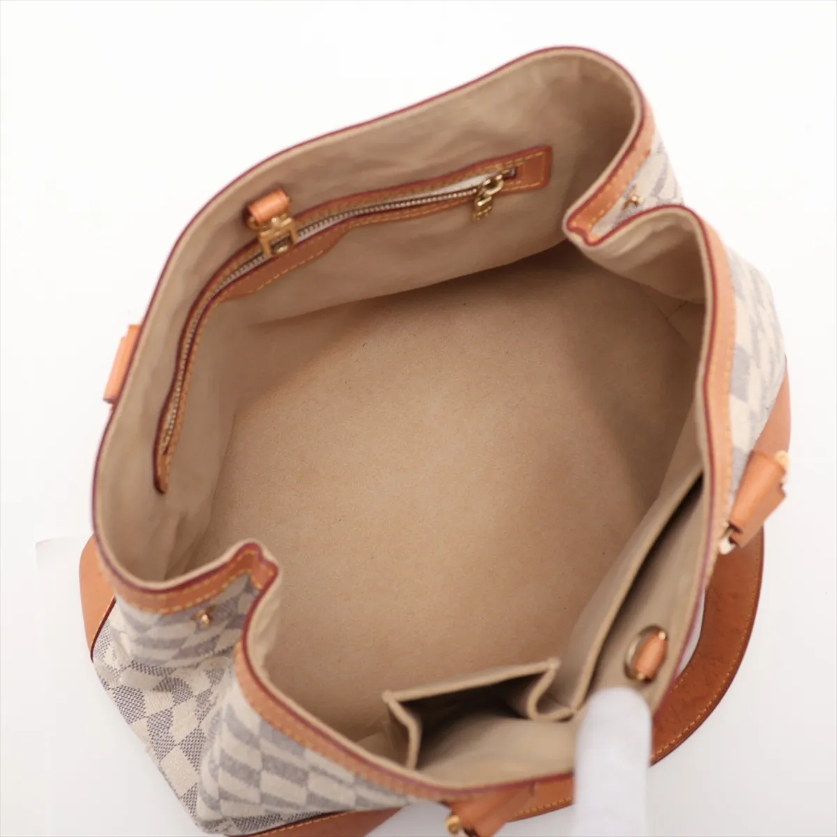 Damier Azur Hampstead PM N51207 MI5007 White — view 7