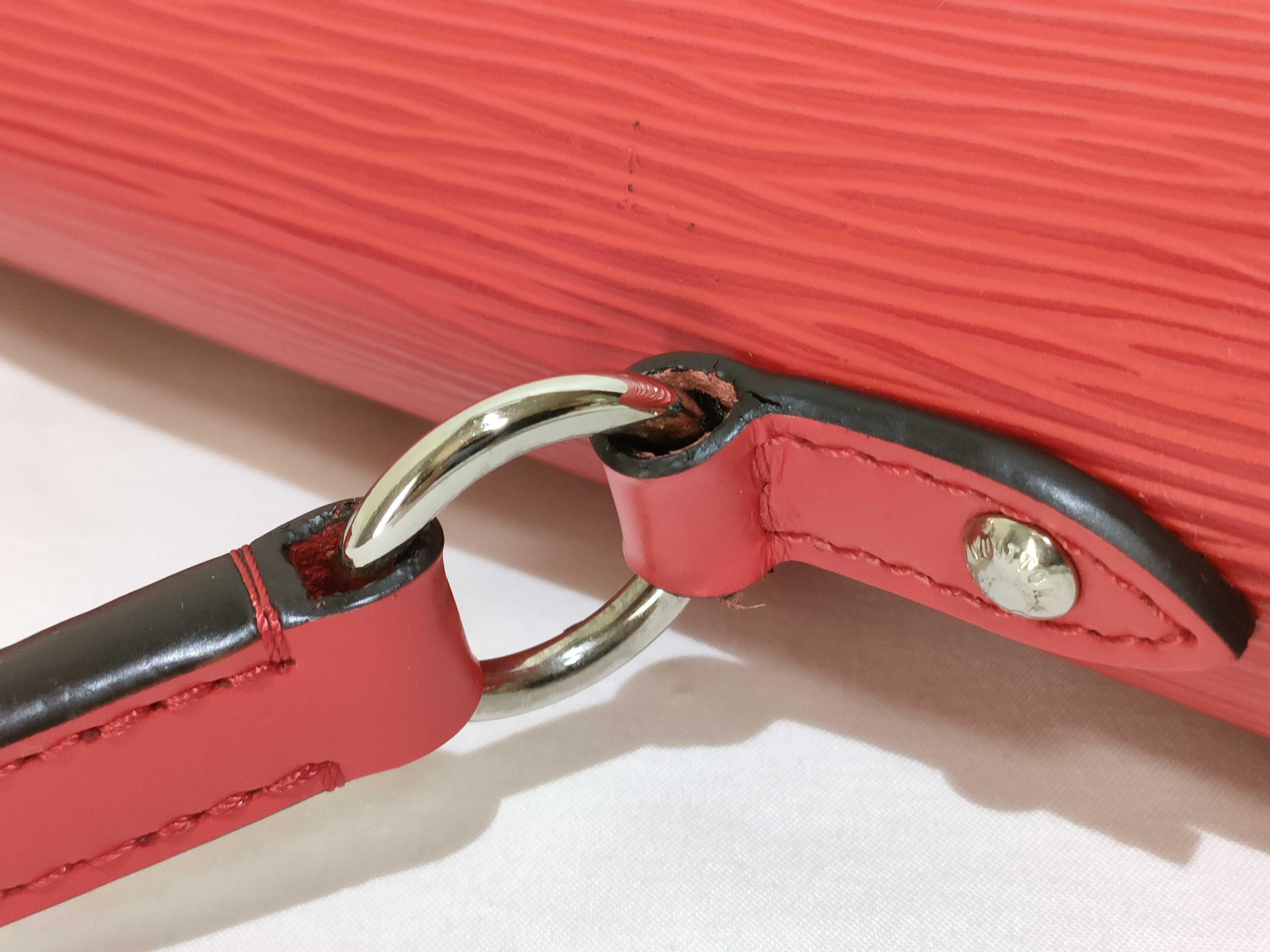 Epi LV Cluny BB Epi M41337 SR0138 Red Handbag — view 5