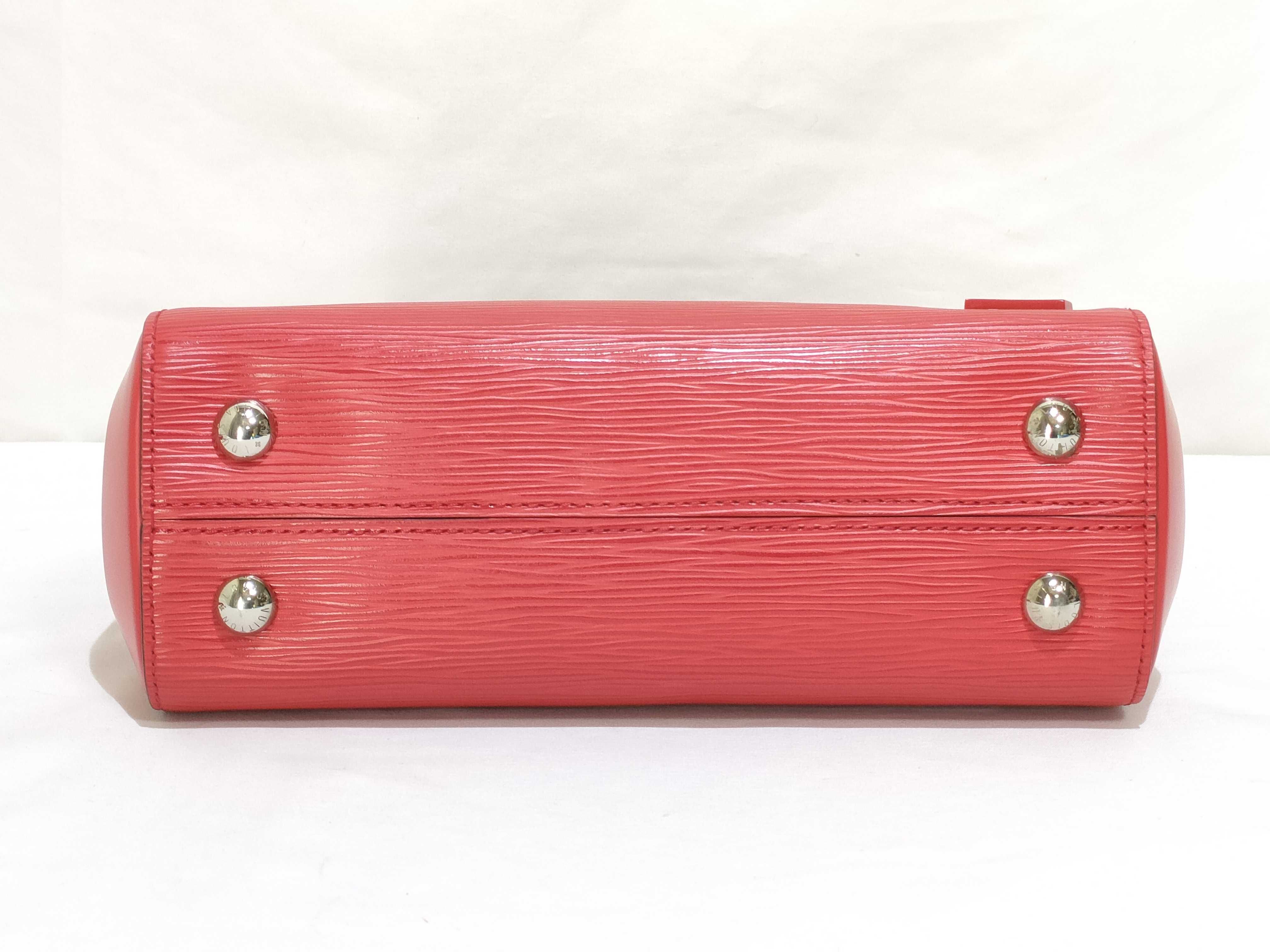 Epi LV Cluny BB Epi M41337 SR0138 Red Handbag — view 7