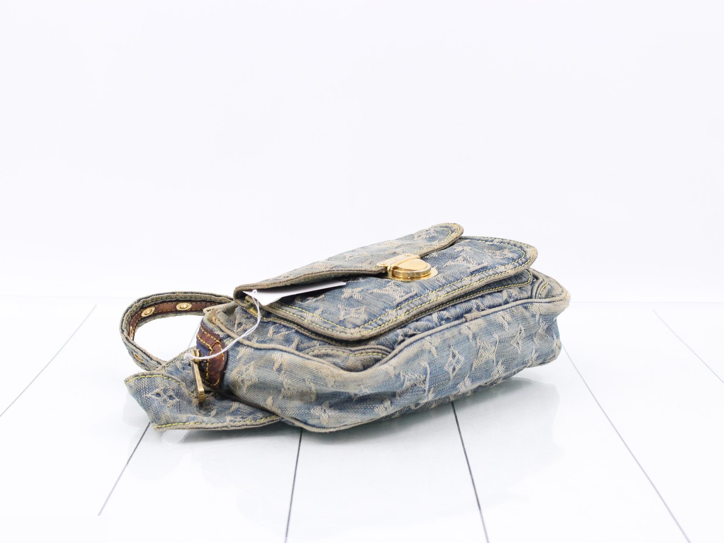 Monogram Denim Bum Bag — view 5