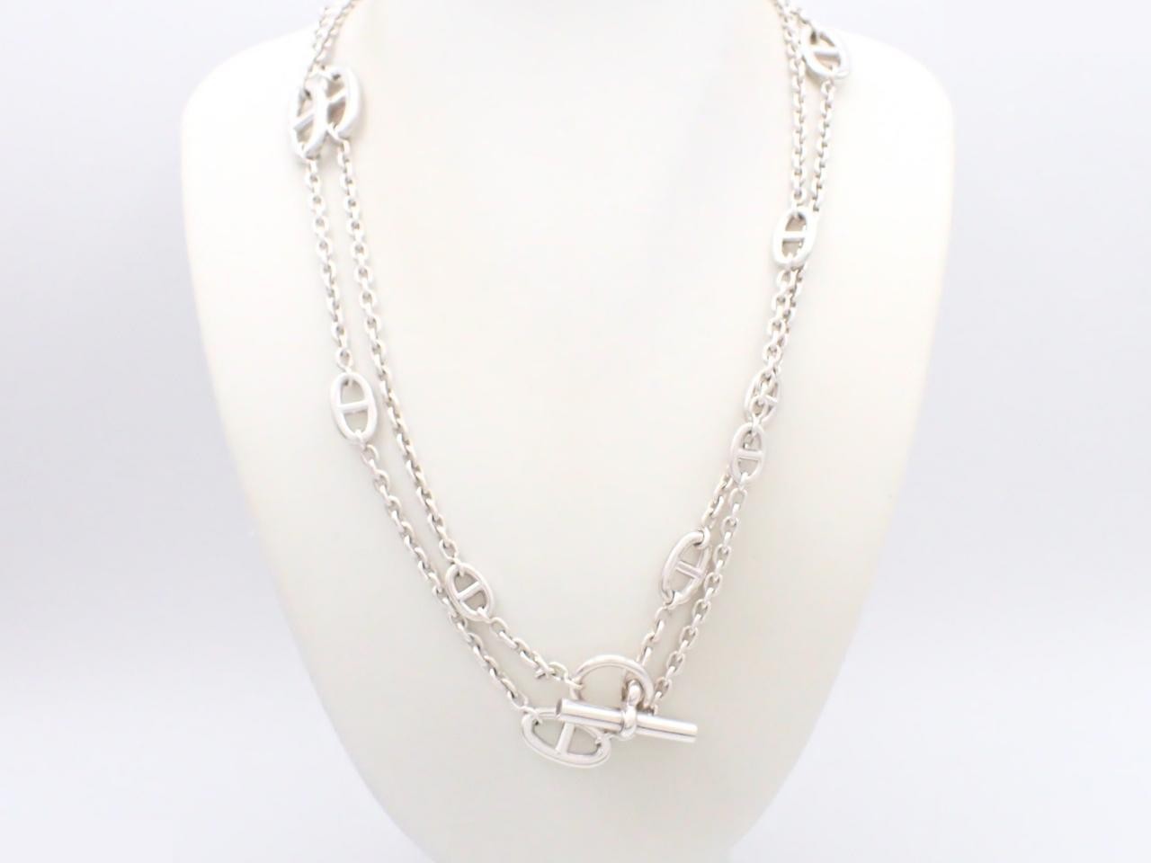 Chaine d'Ancre Farandole Necklace, 925 Sterling Silver, 99.2g — view 3