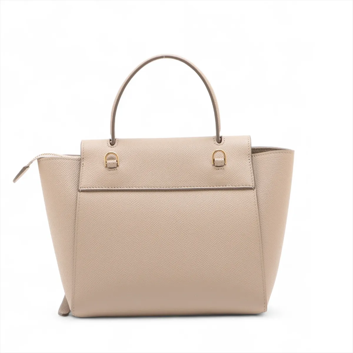 Belt Bag Nano Leather 2WAY Handbag Beige — view 2