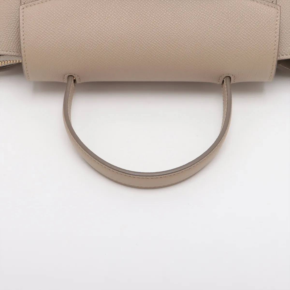 Belt Bag Nano Leather 2WAY Handbag Beige — view 5