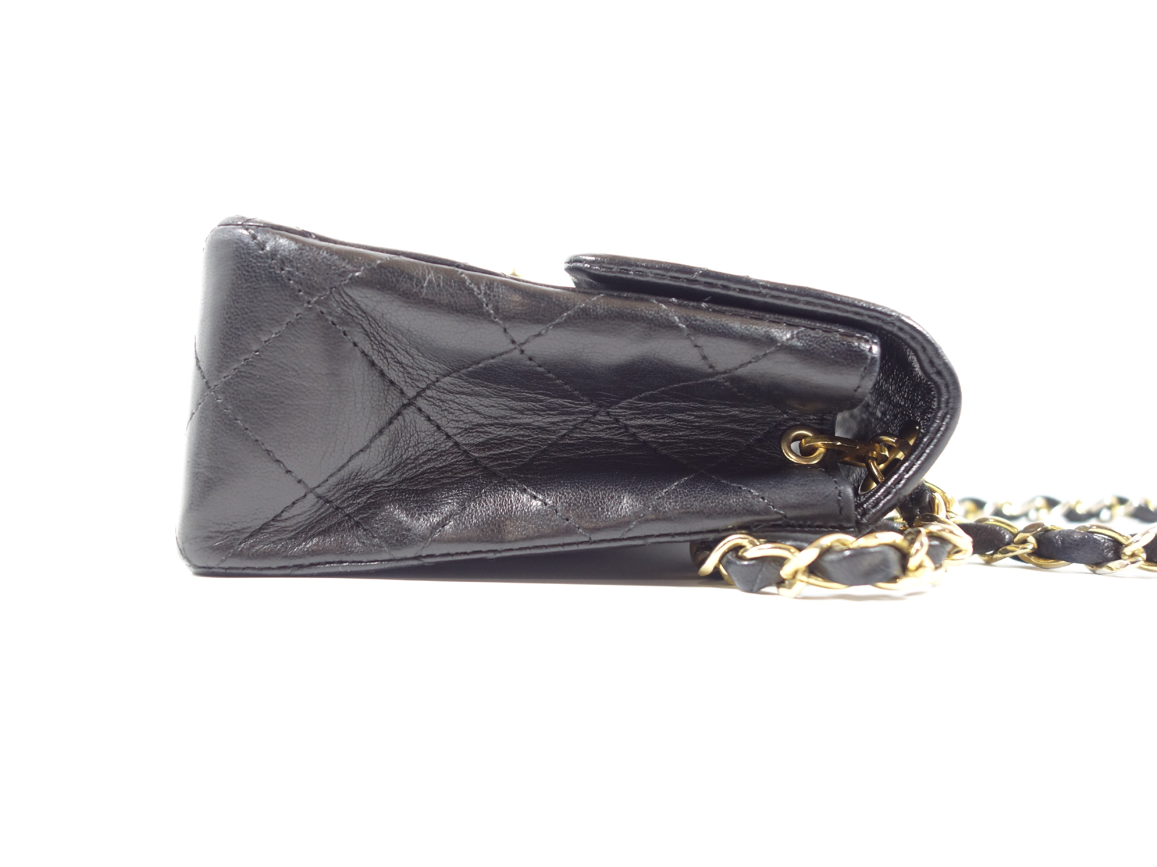 Mini Matelassé 18 Lambskin Shoulder Bag — view 4