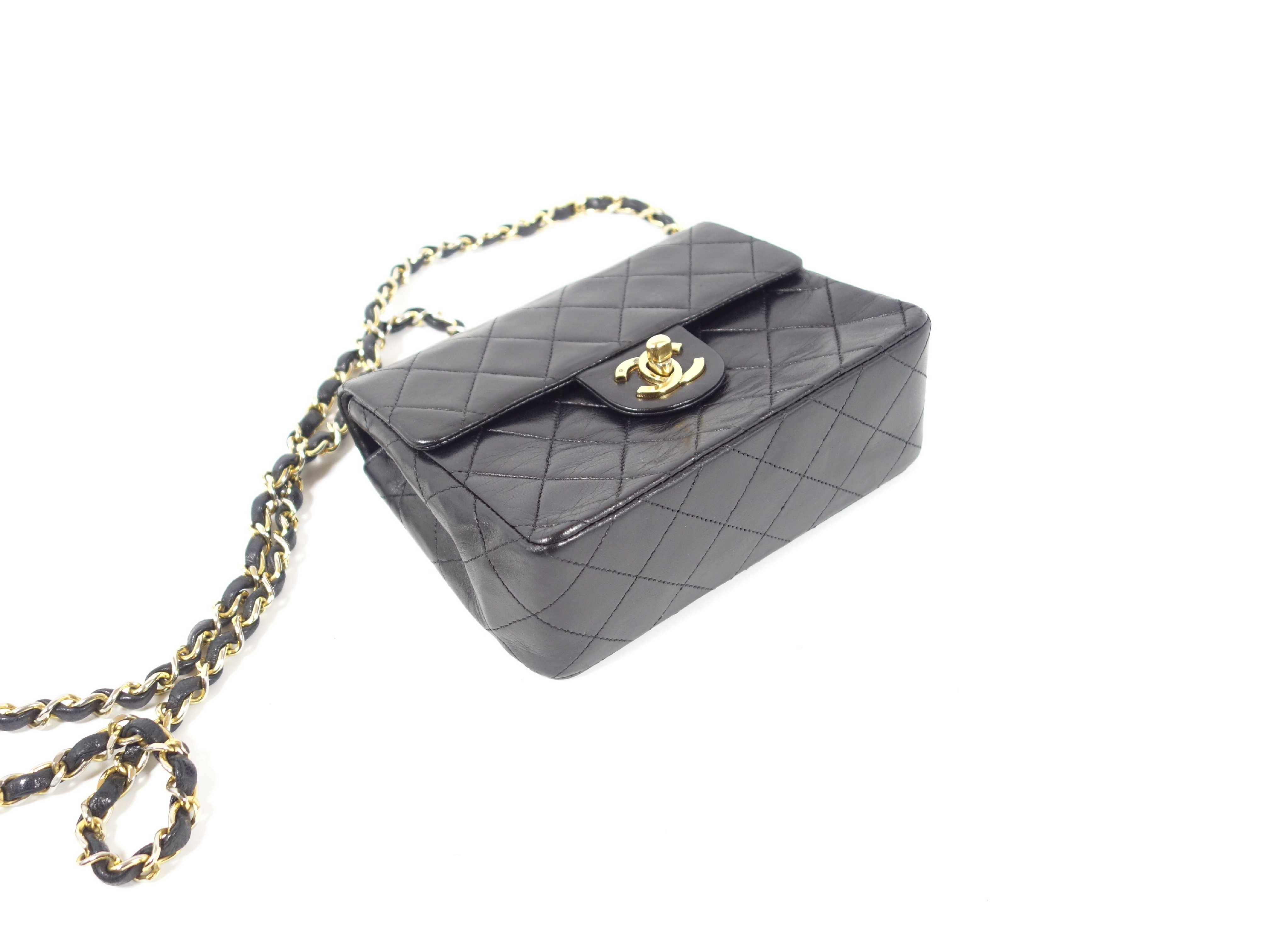 Mini Matelassé 18 Lambskin Shoulder Bag — view 7