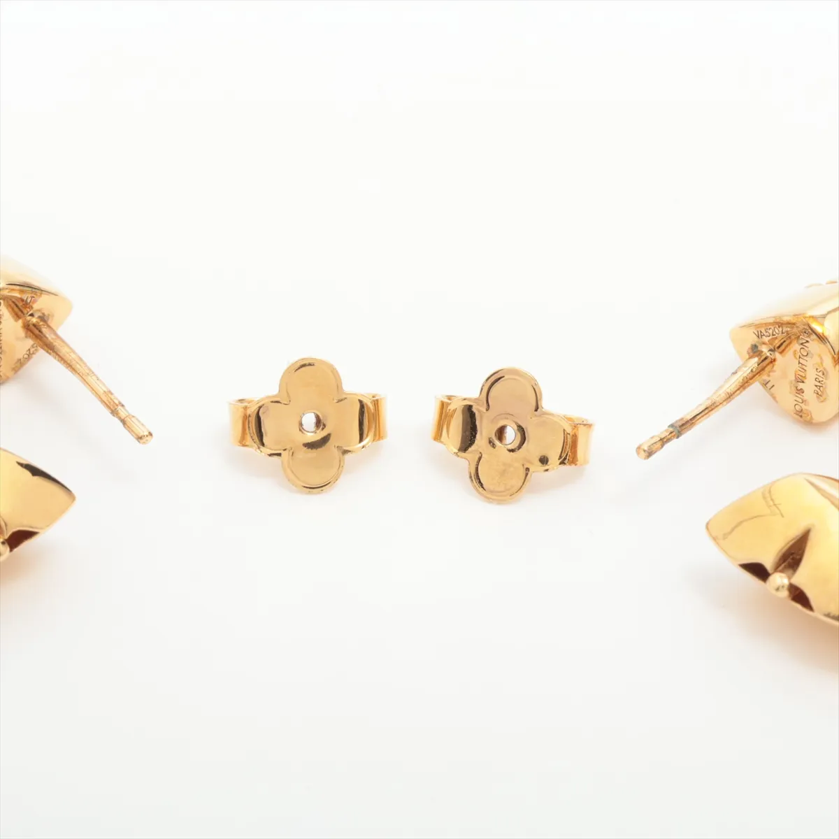 VA5202 Hoop Earrings, GP Gold, — view 4