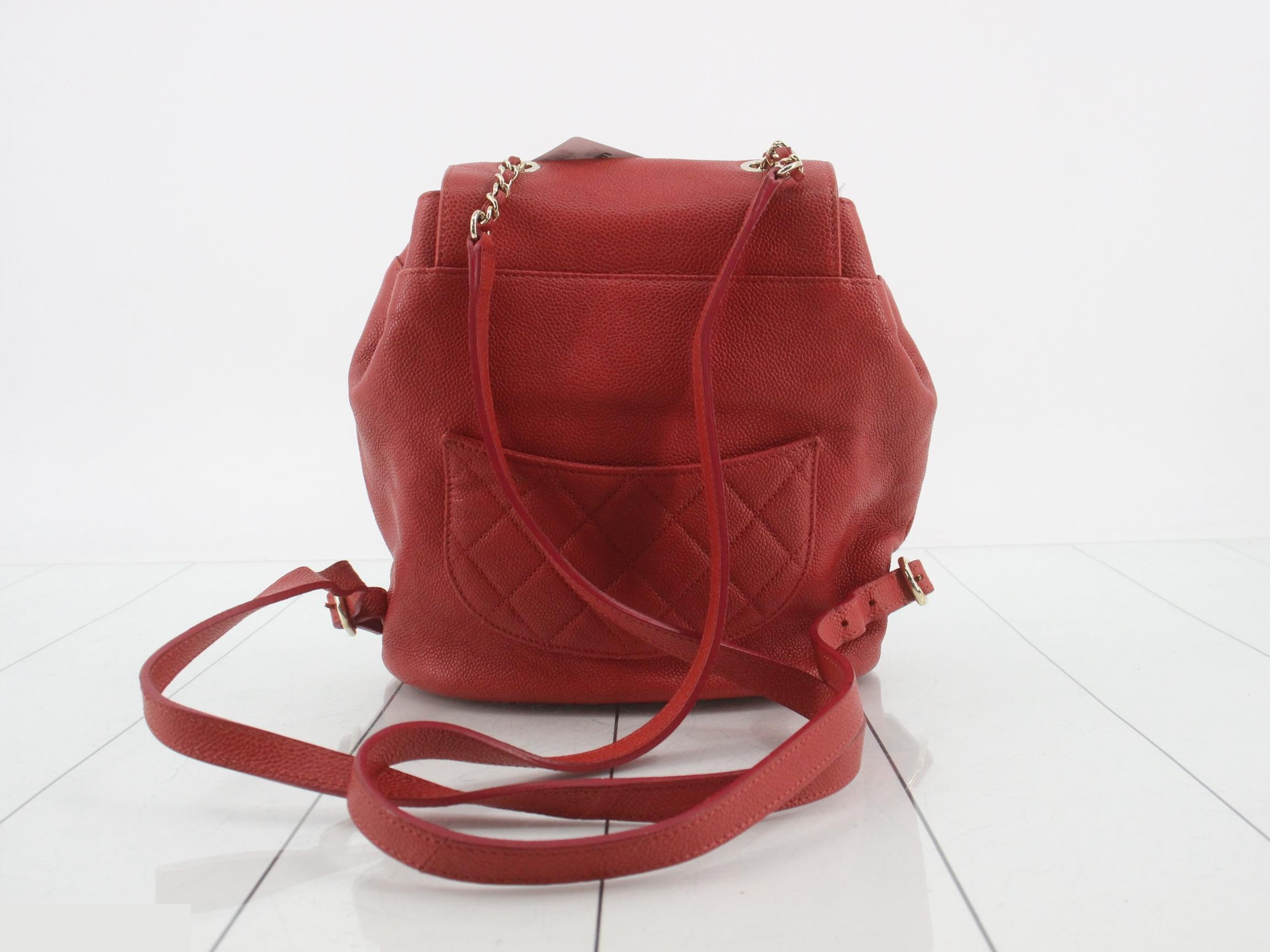 Matelassé Caviar Skin Backpack — view 2