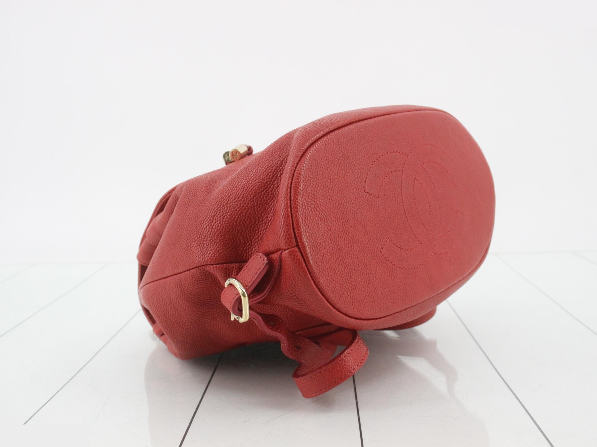 Matelassé Caviar Skin Backpack — view 5