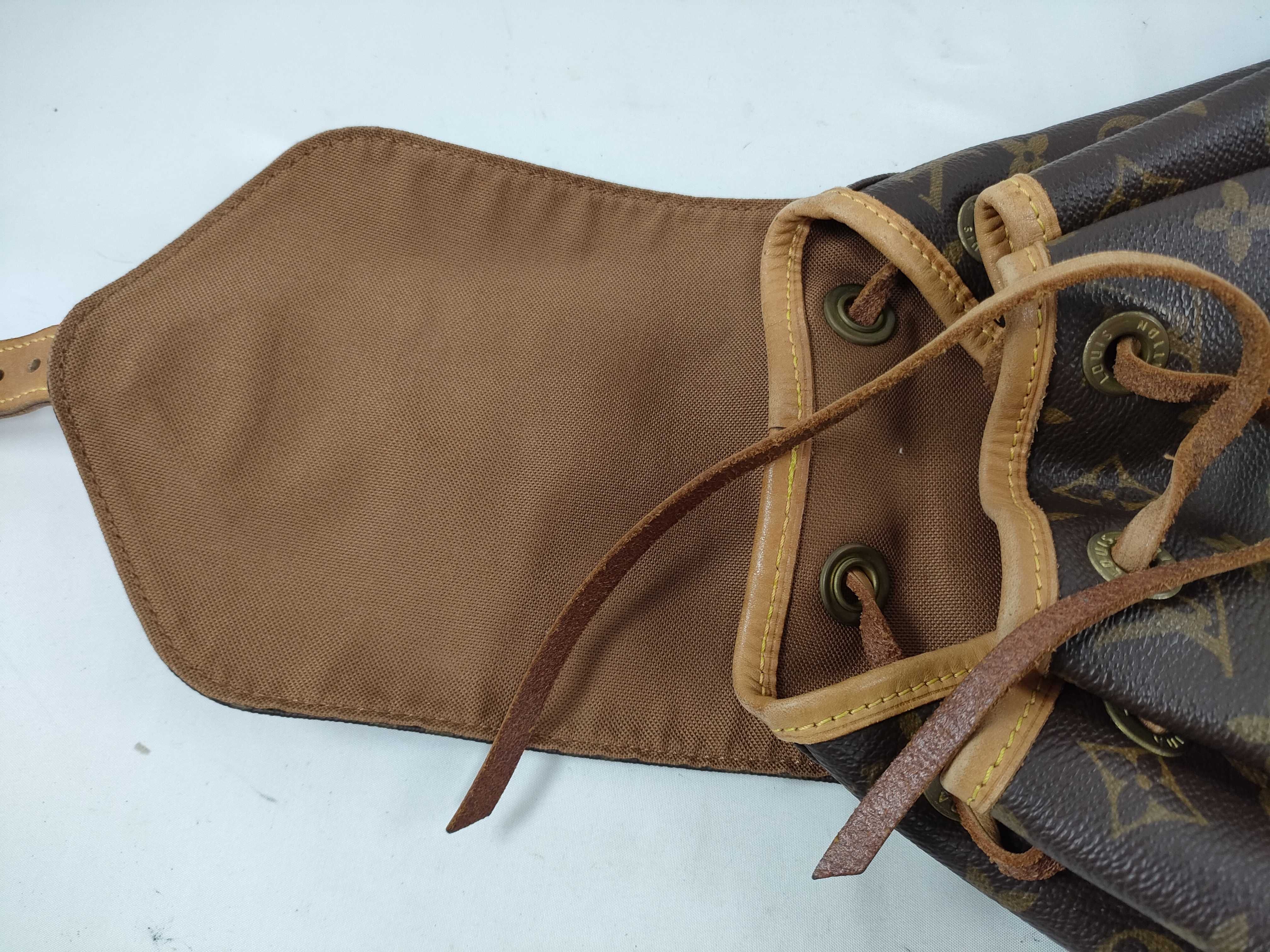 Monogram Louis Vuitton Monogram Montsouris MM M51136 Backpack — view 8