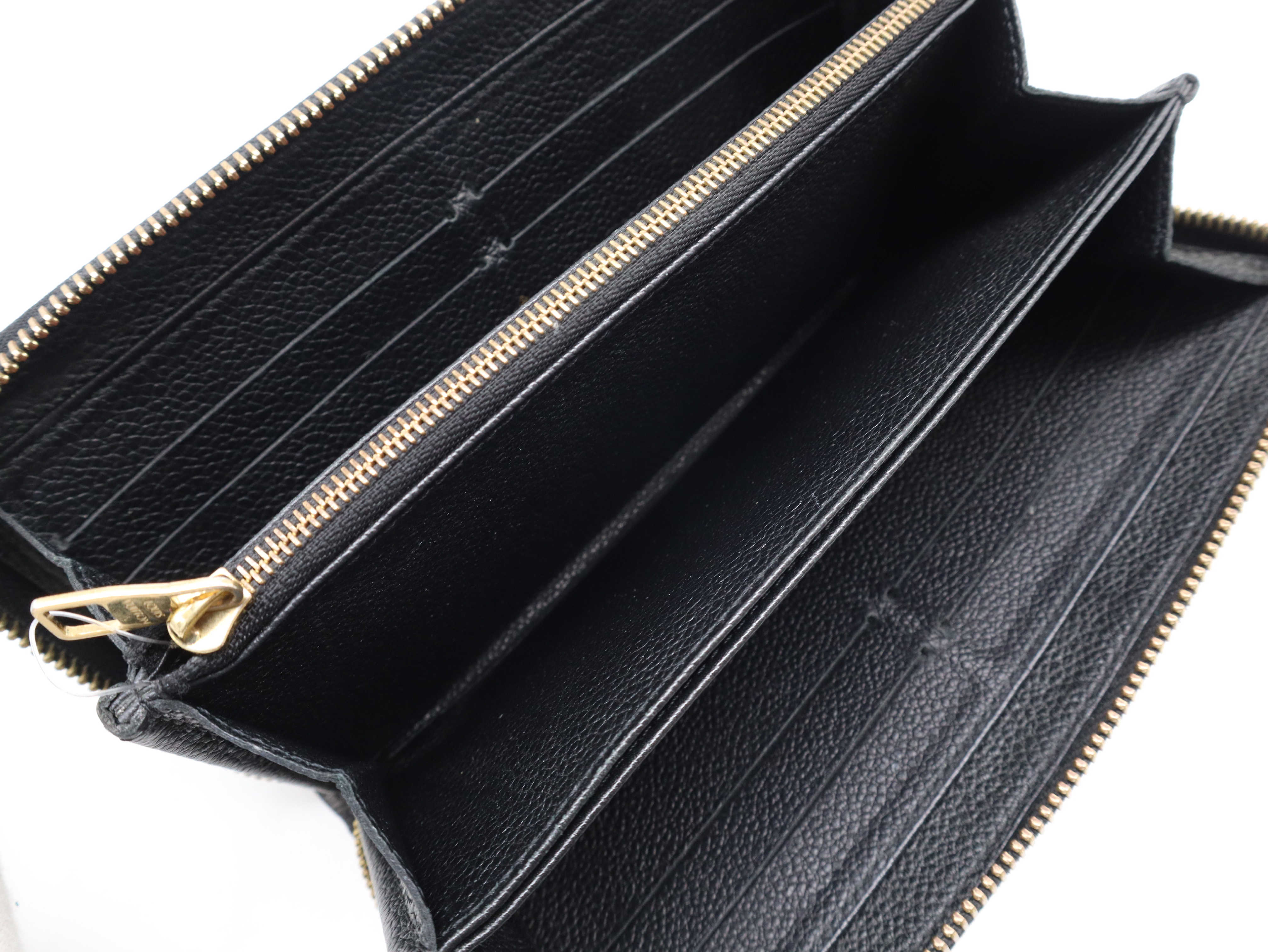 M61864 Monogram Empreinte Zippy Wallet Noir — view 11
