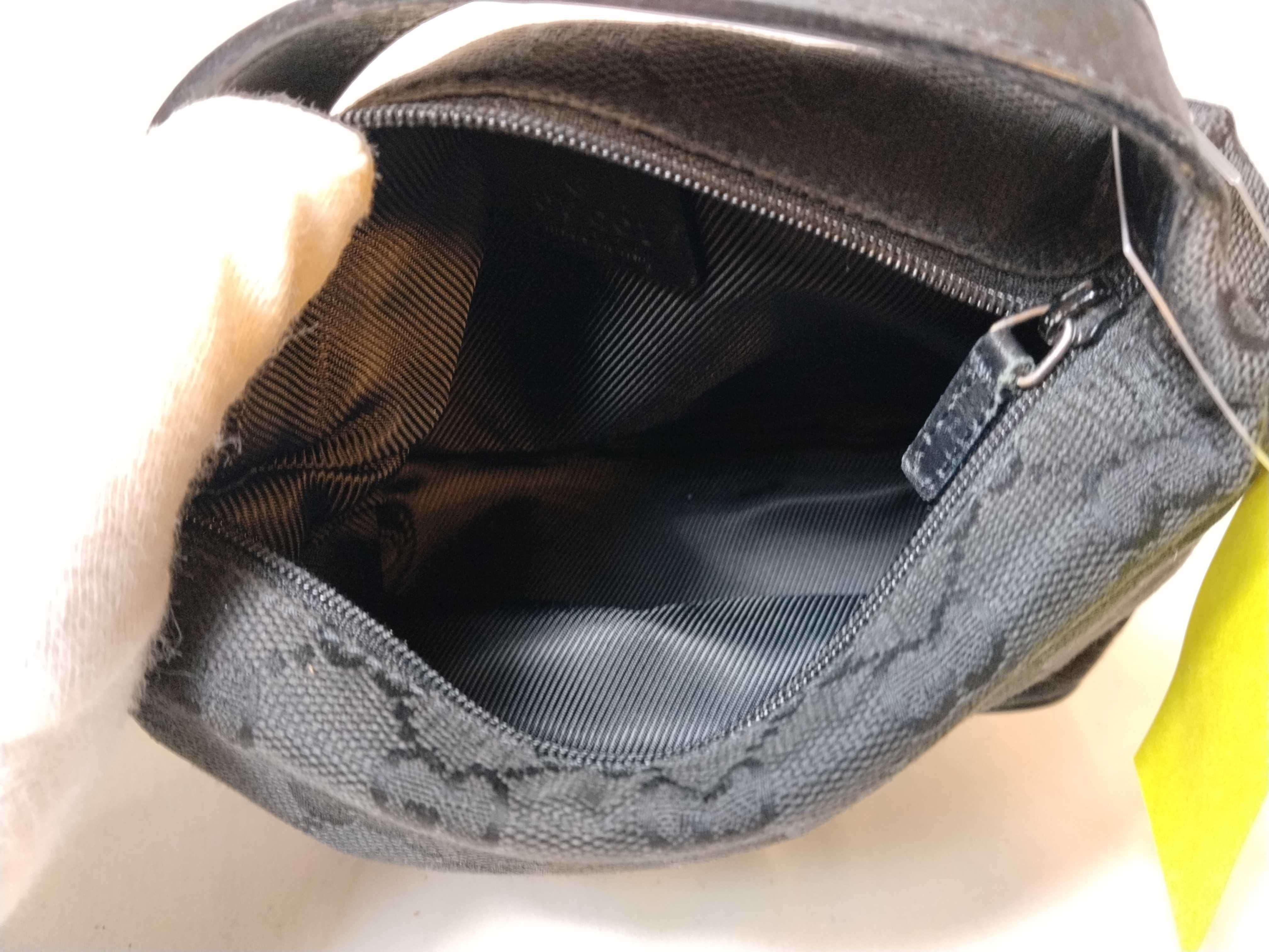 GG Canvas Leather Accessory Pouch 039.1147.002.058 Handbag — view 10