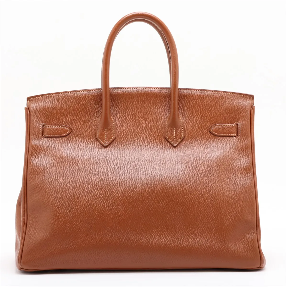 [Individually packaged] Hermes Birkin 35 Letournée Courchevel Gold hardware Y: 1995 Padlock is difficult to open — view 2