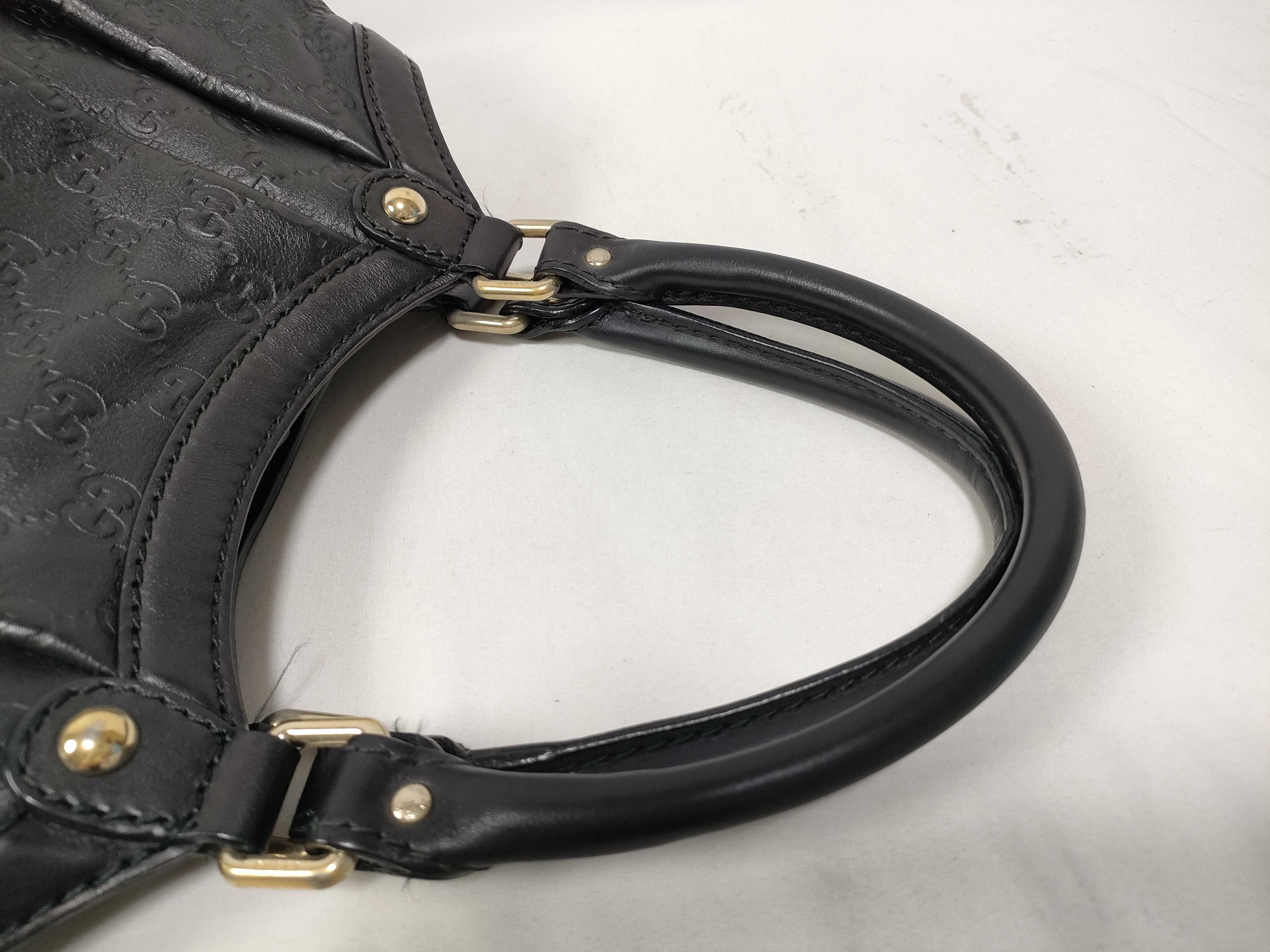 handbag, GG leather, black, Sukey, 211944 493492 — view 7