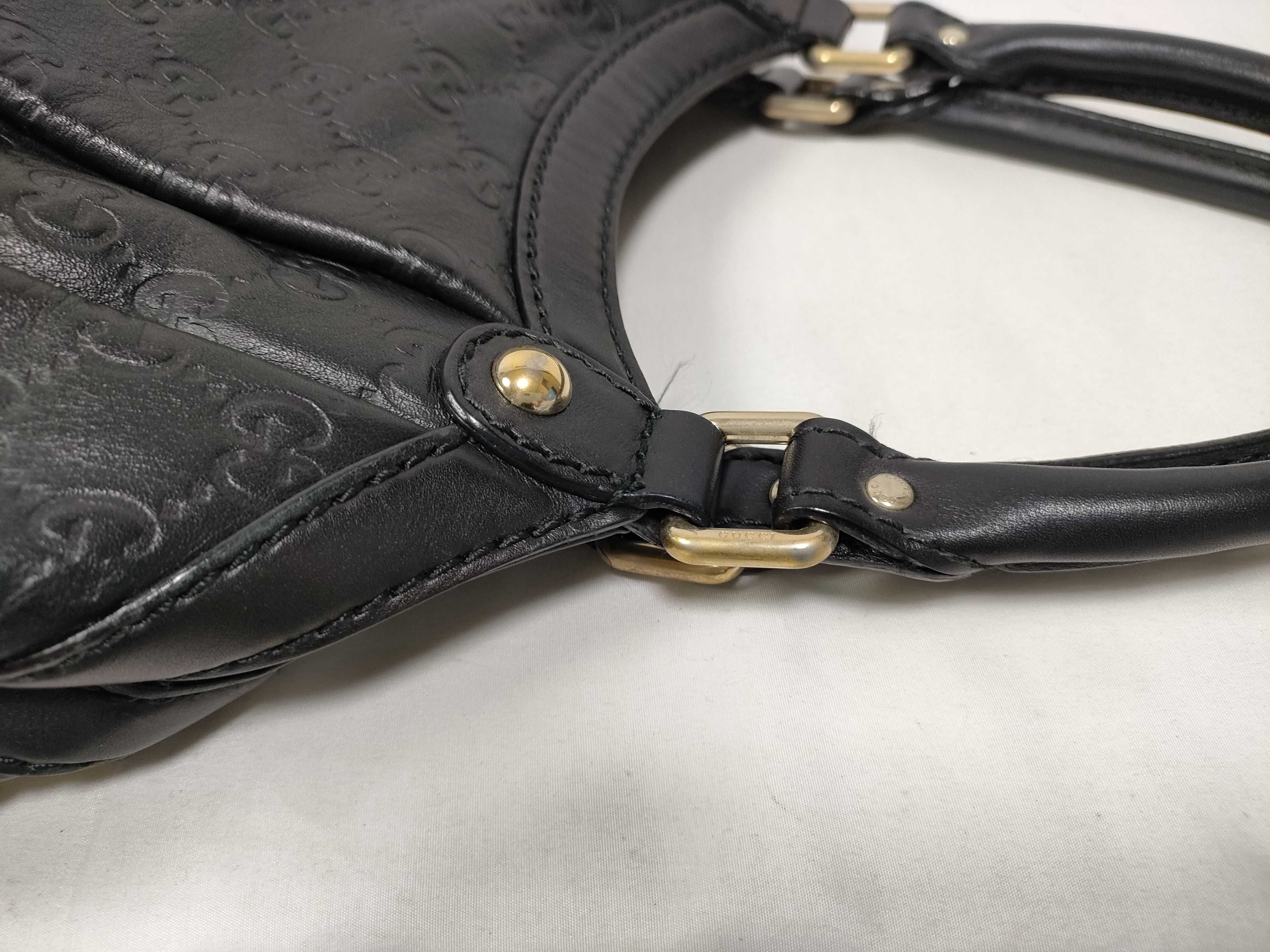 handbag, GG leather, black, Sukey, 211944 493492 — view 8