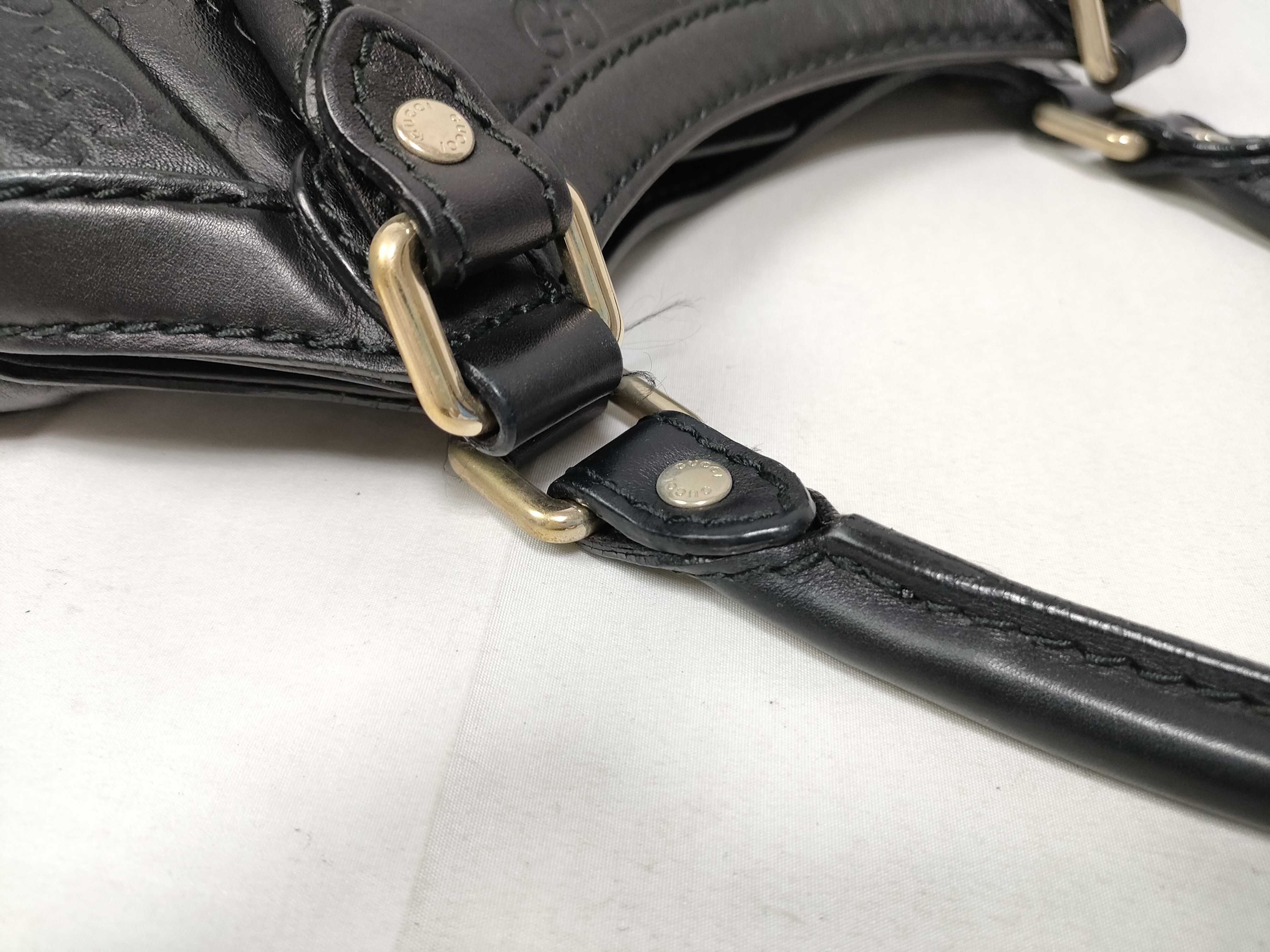 handbag, GG leather, black, Sukey, 211944 493492 — view 9