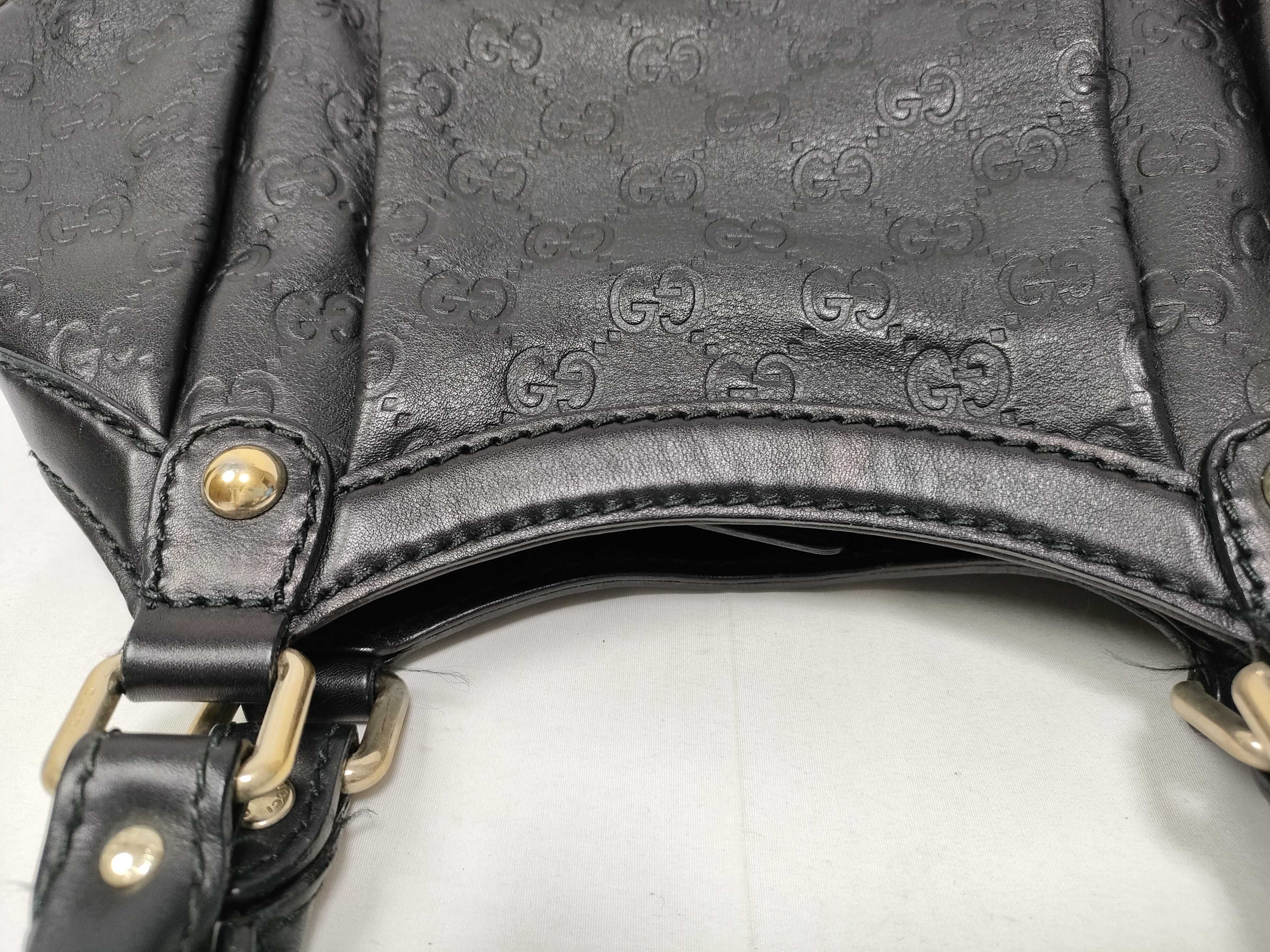 handbag, GG leather, black, Sukey, 211944 493492 — view 10