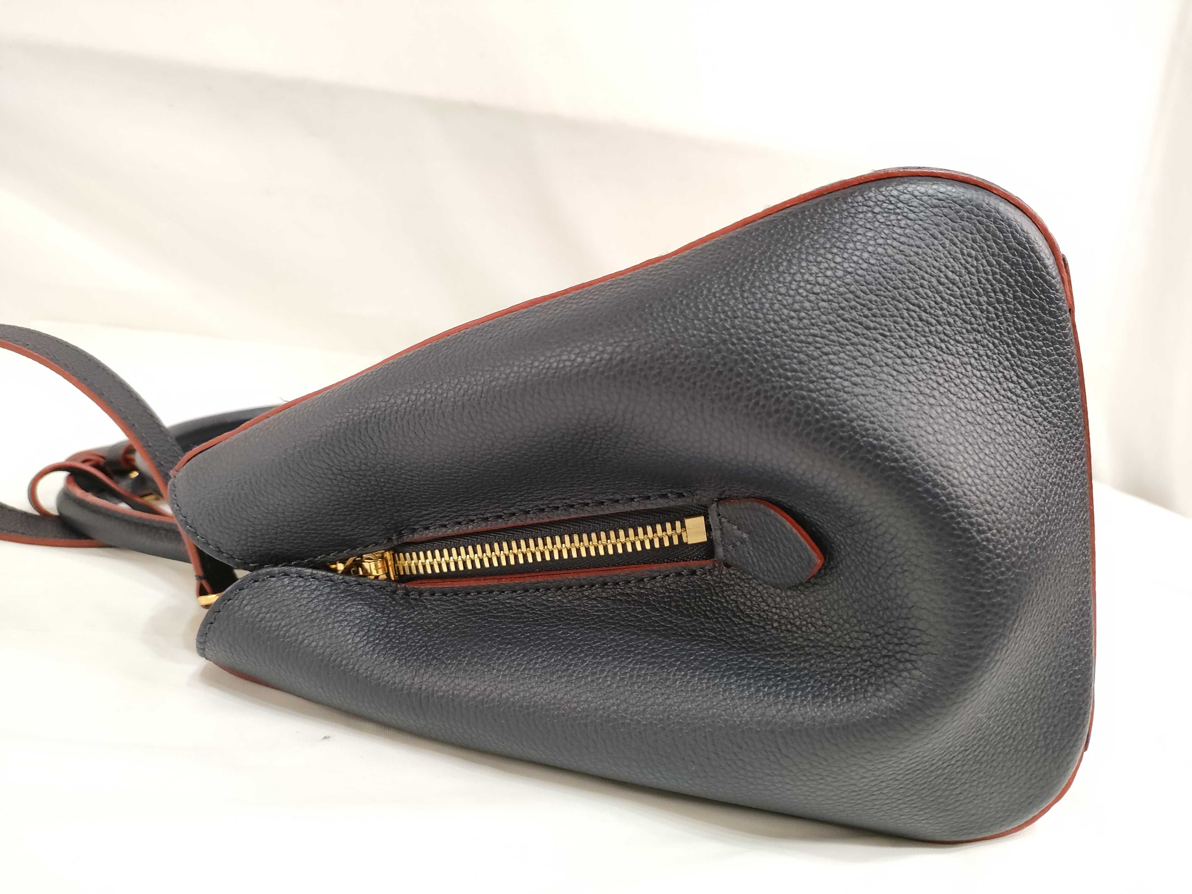 Monogram Empreinte Louis Vuitton Empreinte Montaigne BB Marine Rouge Shoulder Bag — view 10