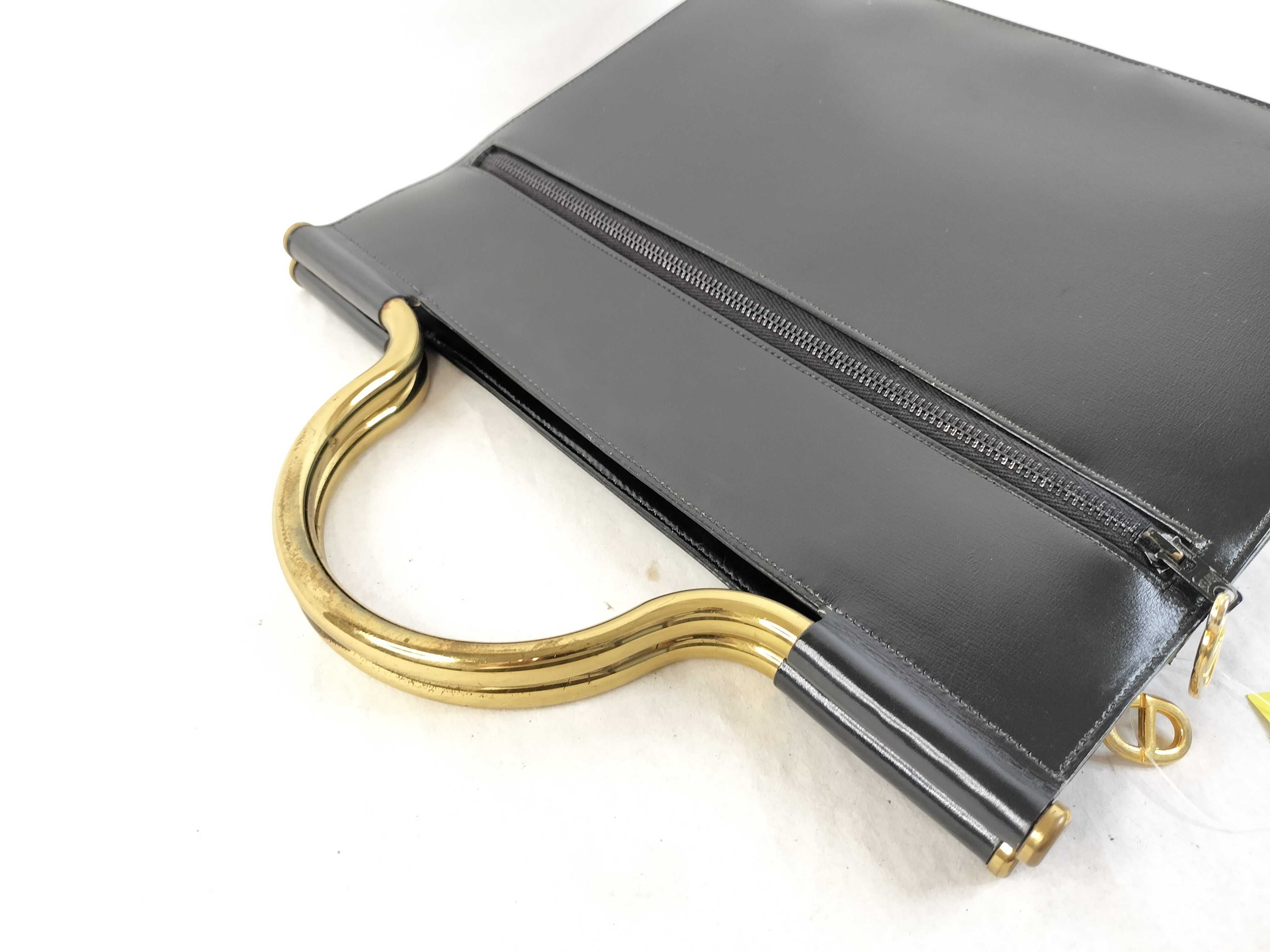 Leather 2-Way Handle Handbag — view 5