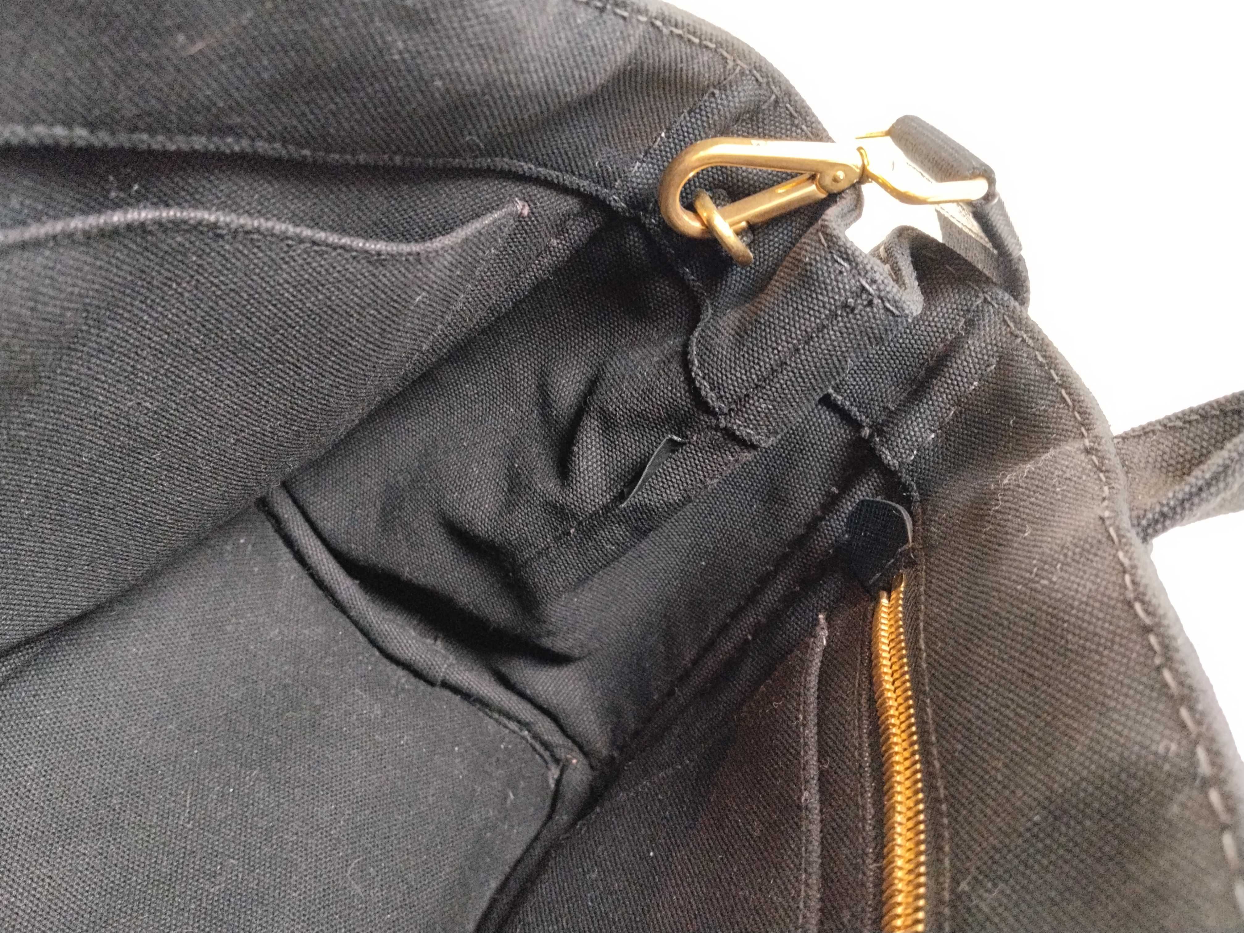 Canapa Canvas 2-Way Handbag, Black, 1BG439, ​​Unsigned Guarantee Card Included. — view 11